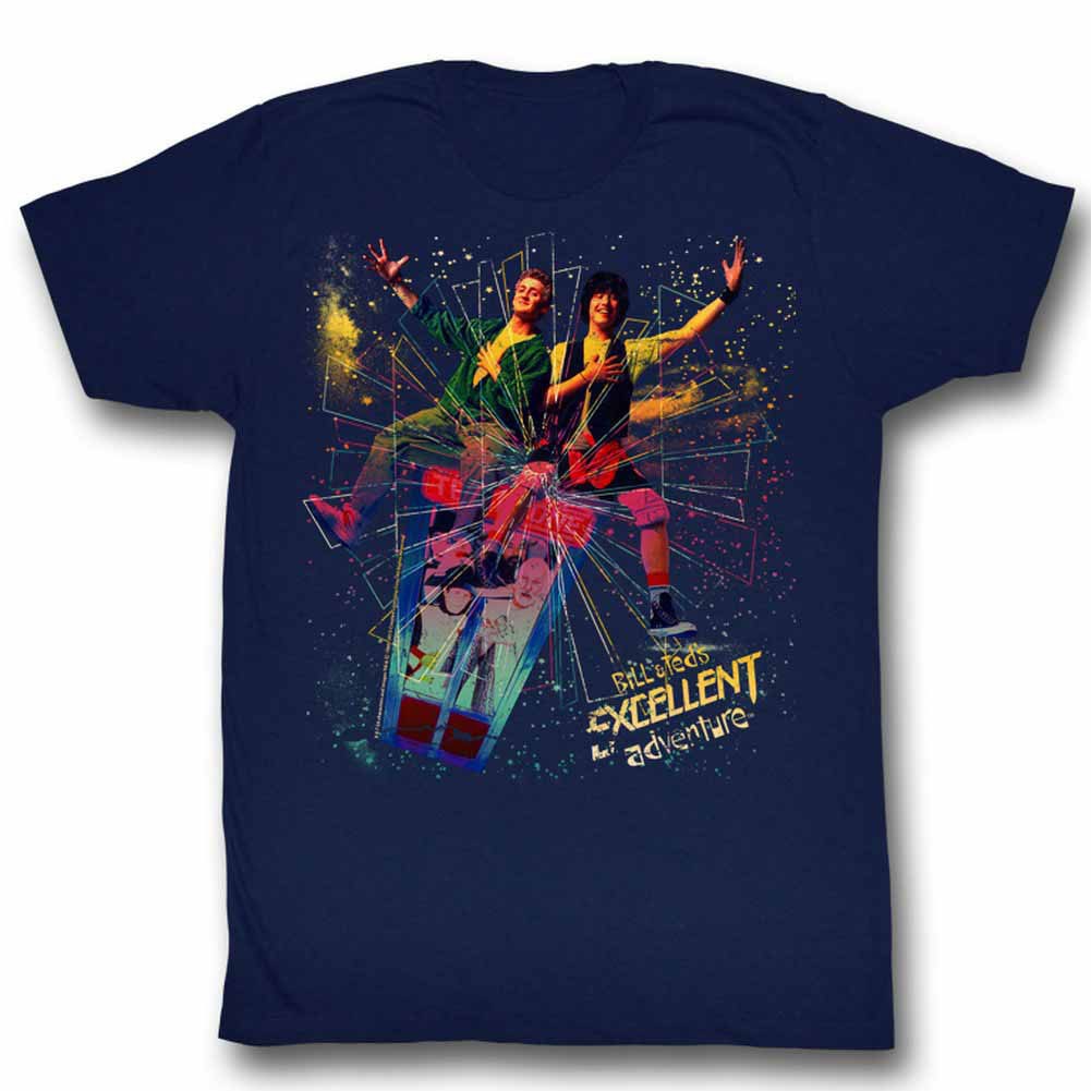 Bill And Ted Space Blue T-Shirt