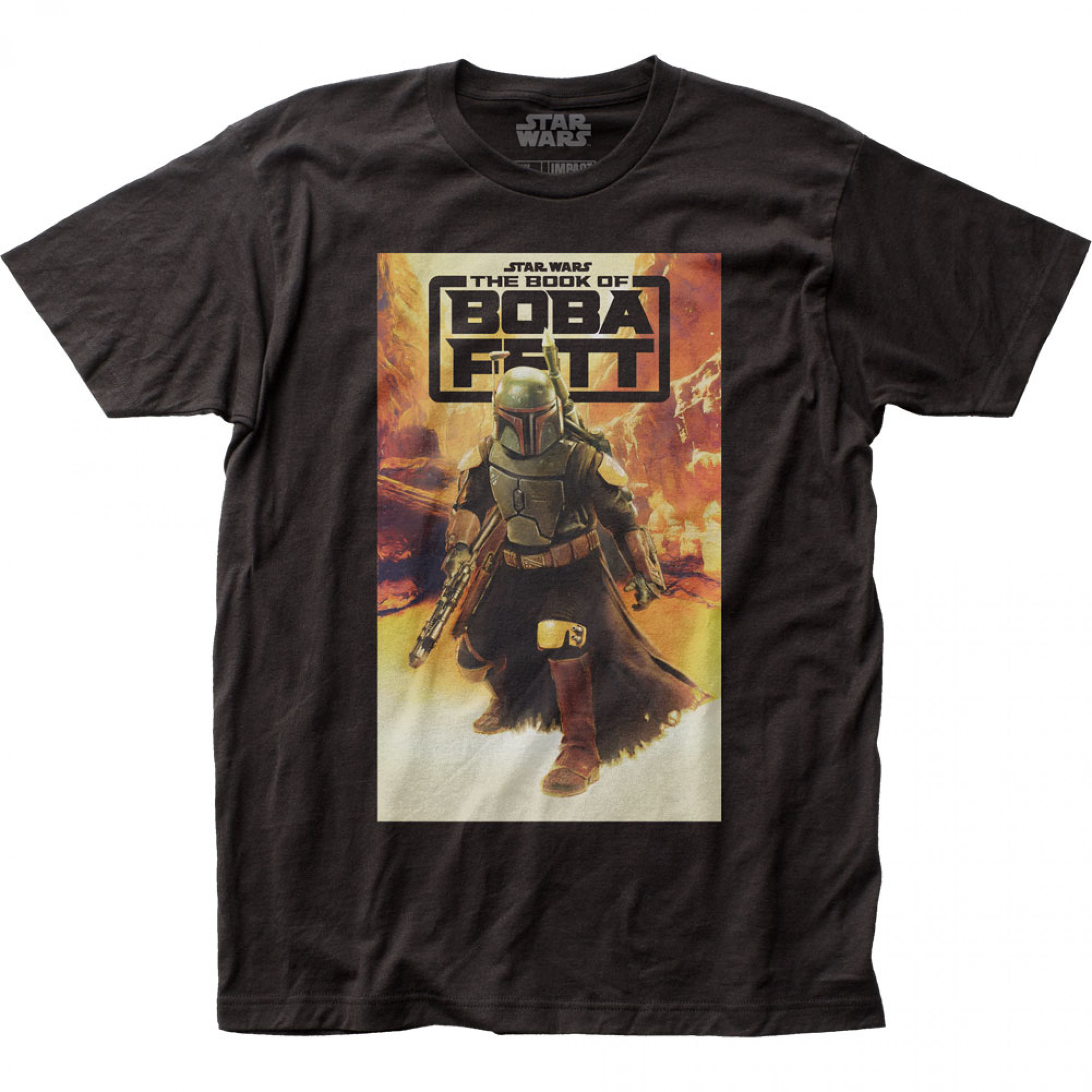 Star Wars The Book Of Boba Fett Classic Armor Painting T-Shirt