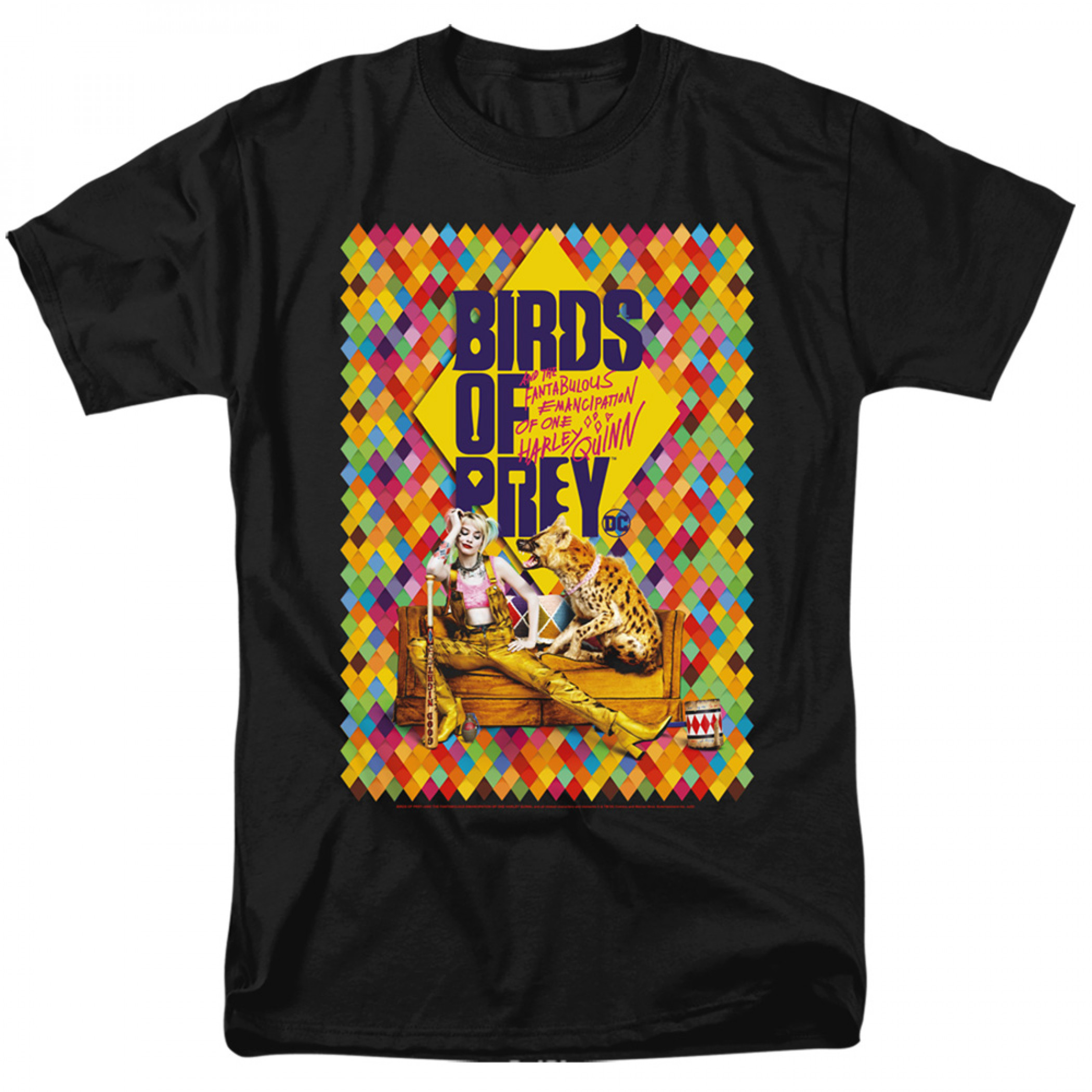 Birds of Prey Harley Quinn Movie Poster T-Shirt