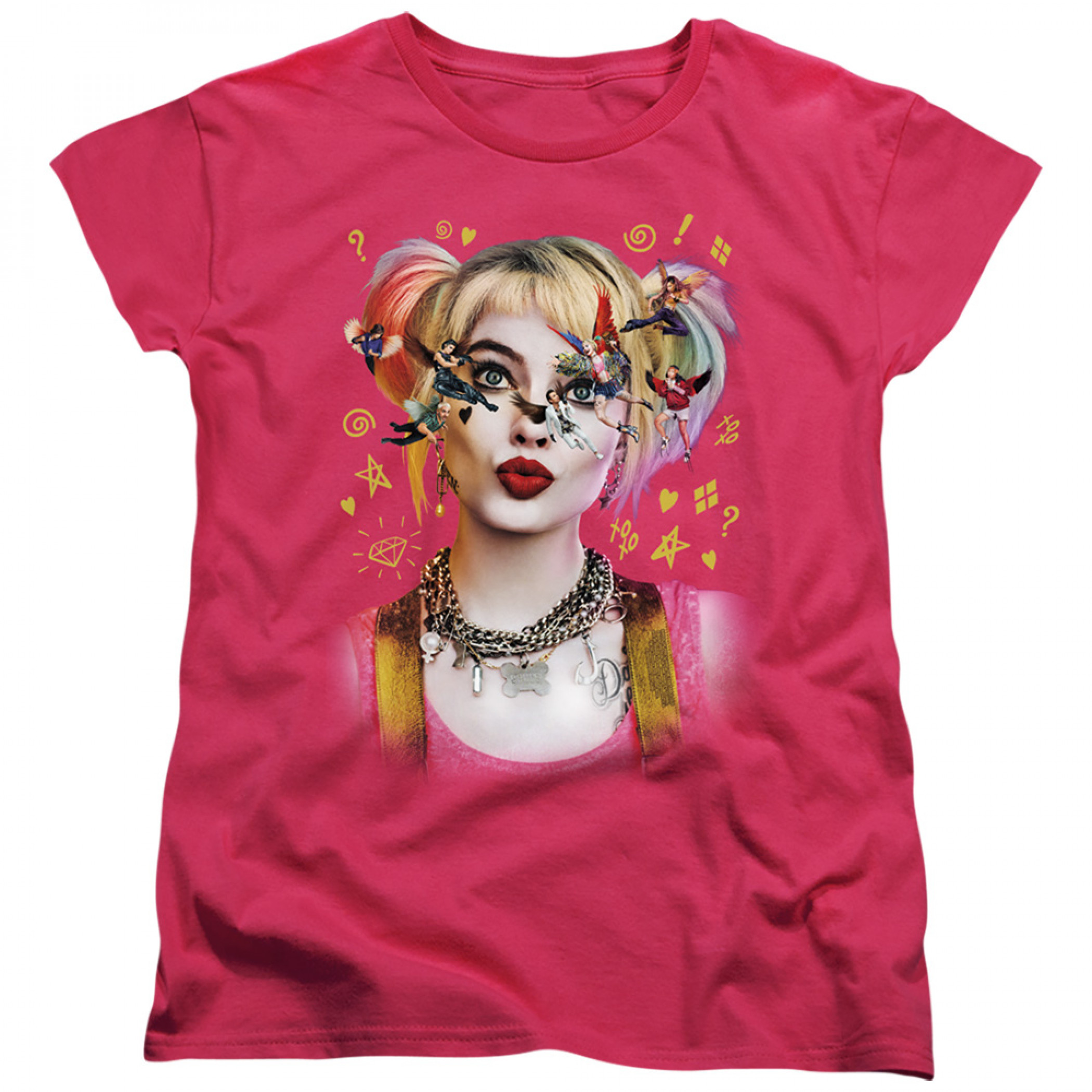 Birds of Prey Harley Quinn Seeing Birds Women's T-Shirt