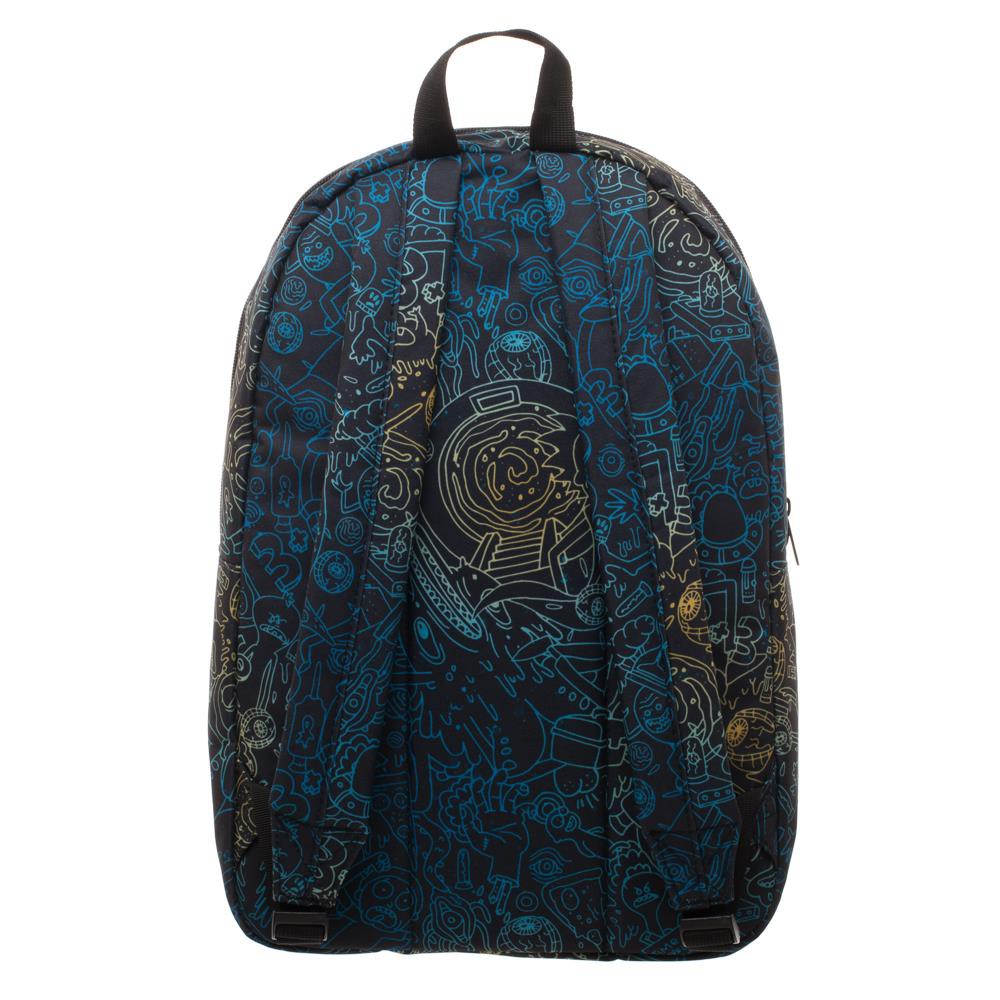 Rick And Morty Psycho All Over Print Backpack