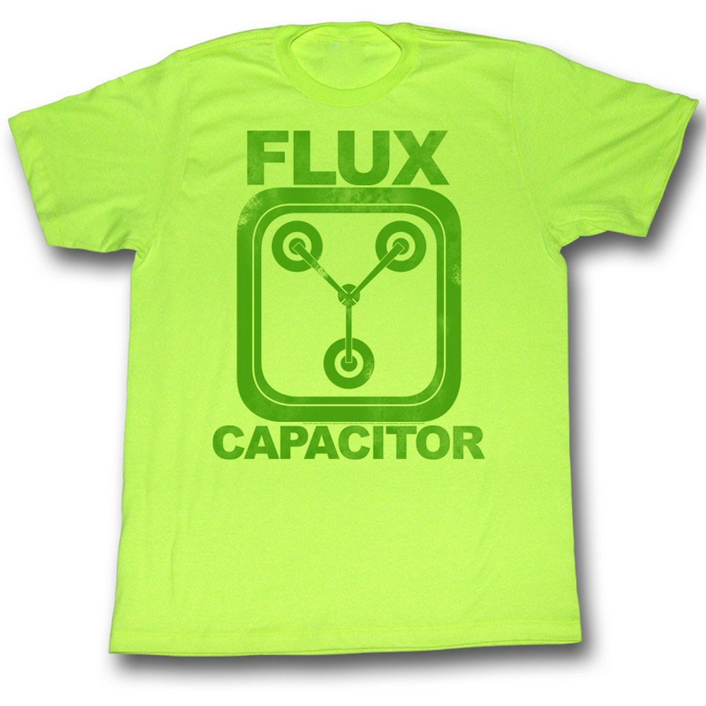 Back To The Future Neon Flux T-Shirt