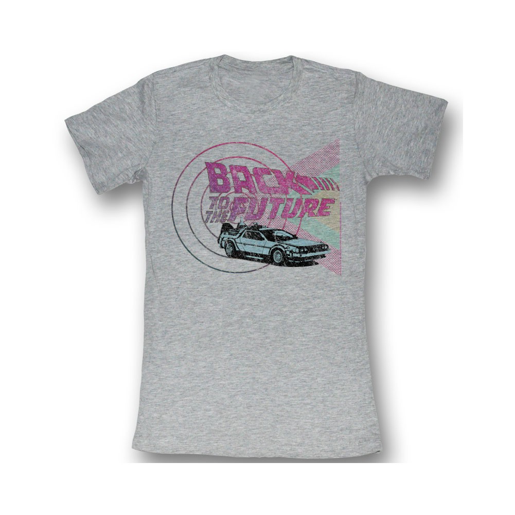 Back To The Future Time Machines And Shapes T-Shirt