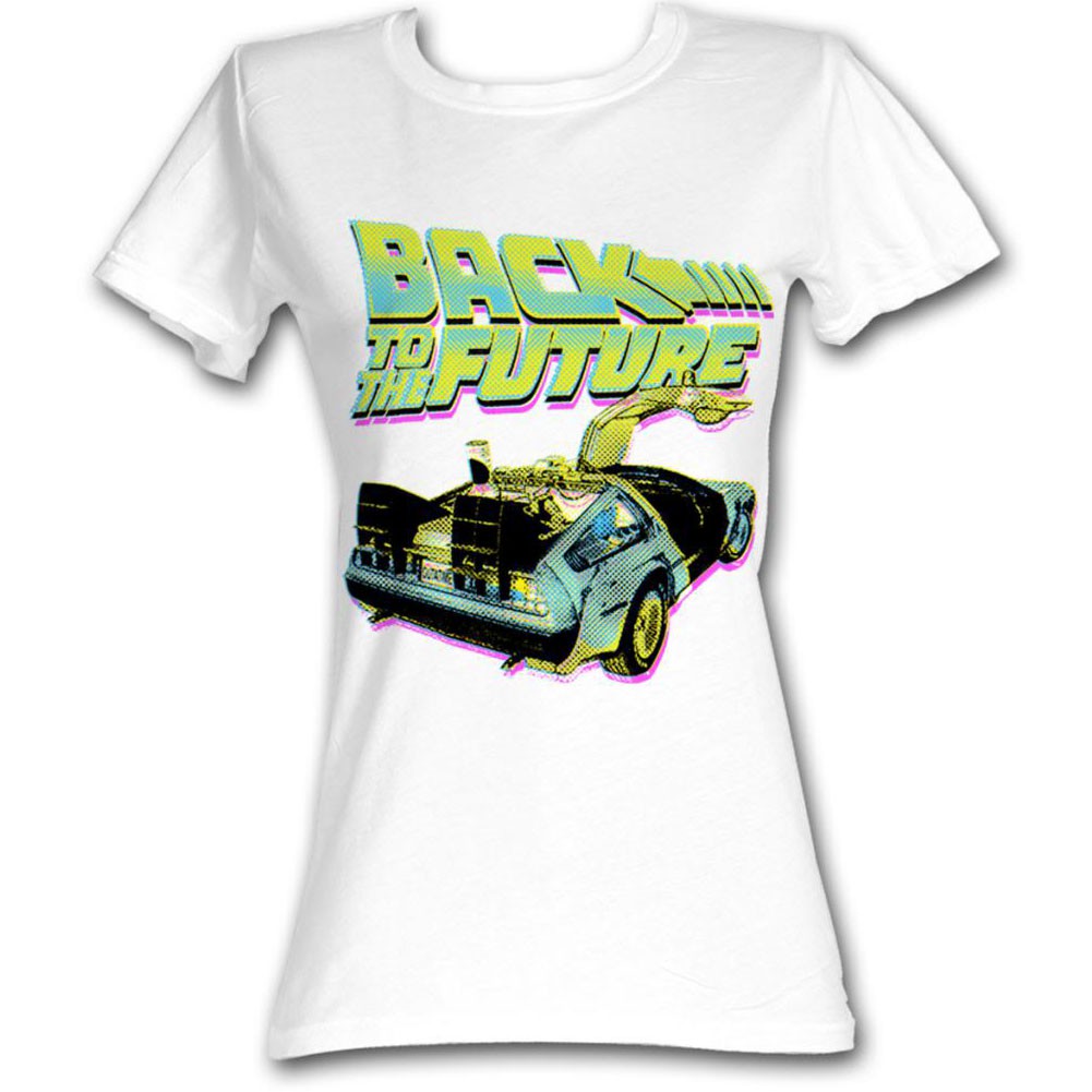 Back To The Future Btf Neon T-Shirt