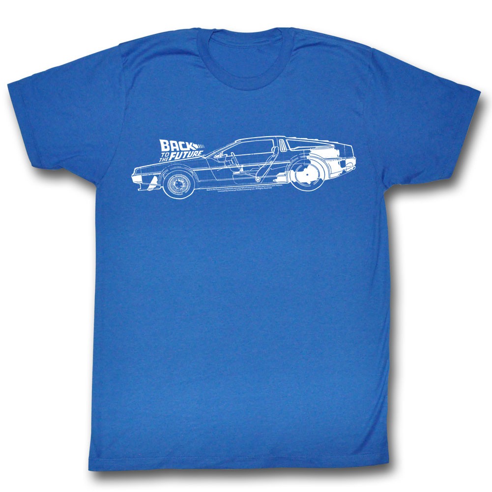 Back To The Future Schematics T-Shirt