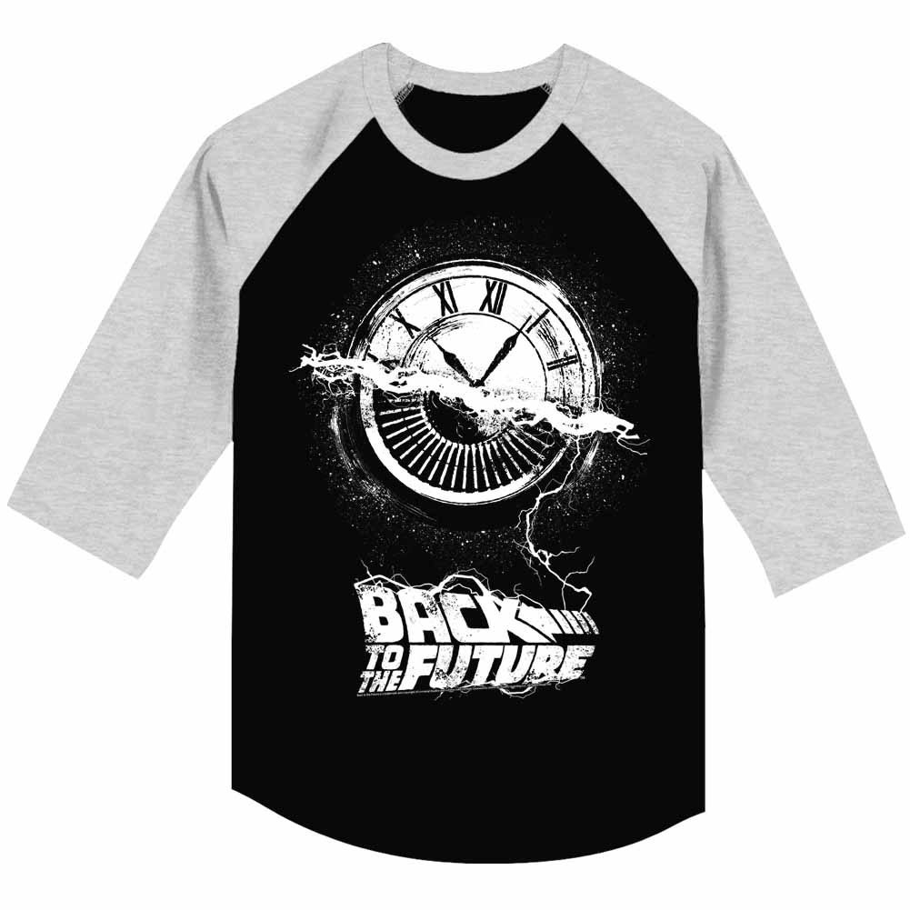 Back To The Future Wheel Of Time Black T-Shirt