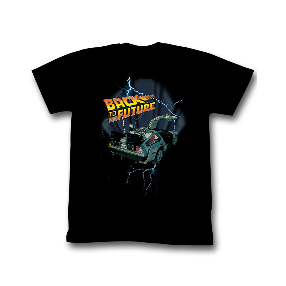 Back To The Future Lightning Car T-Shirt