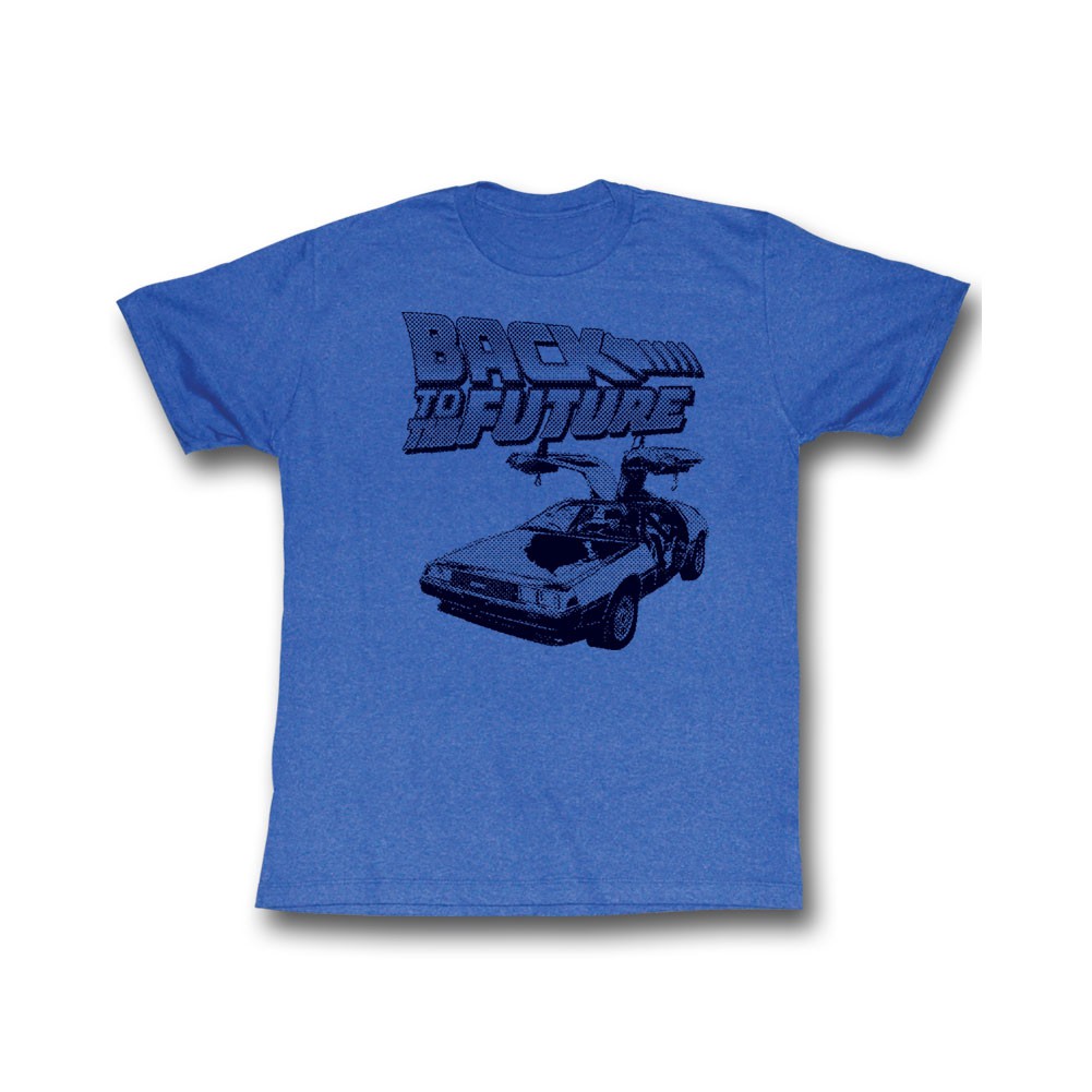 Back To The Future Btf Halftone T-Shirt
