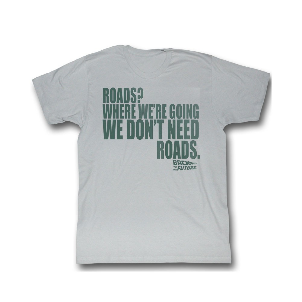 Back To The Future Roads T-Shirt
