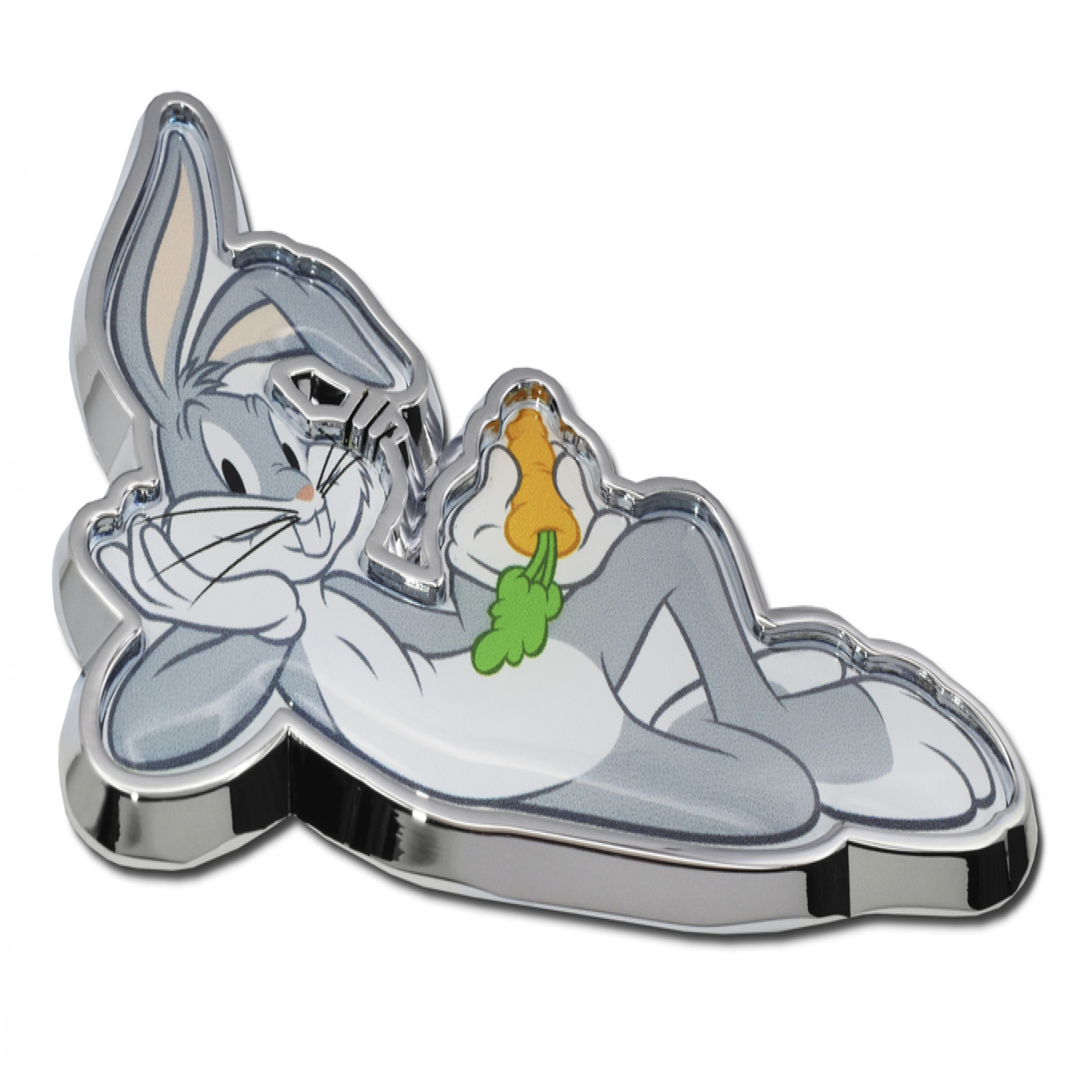 Looney Tunes Bugs Bunny Character Chrome Car Emblem