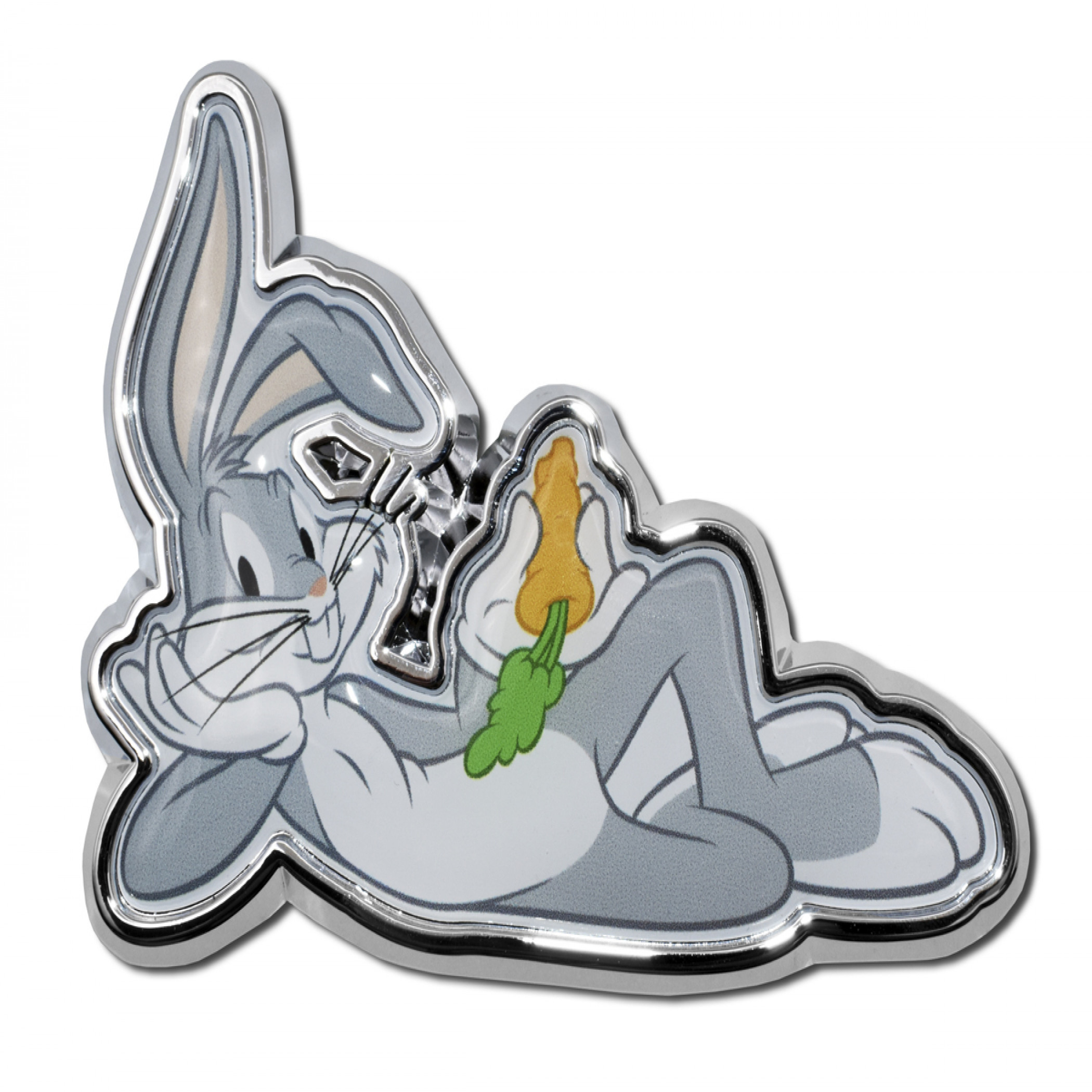 Looney Tunes Bugs Bunny Character Chrome Car Emblem