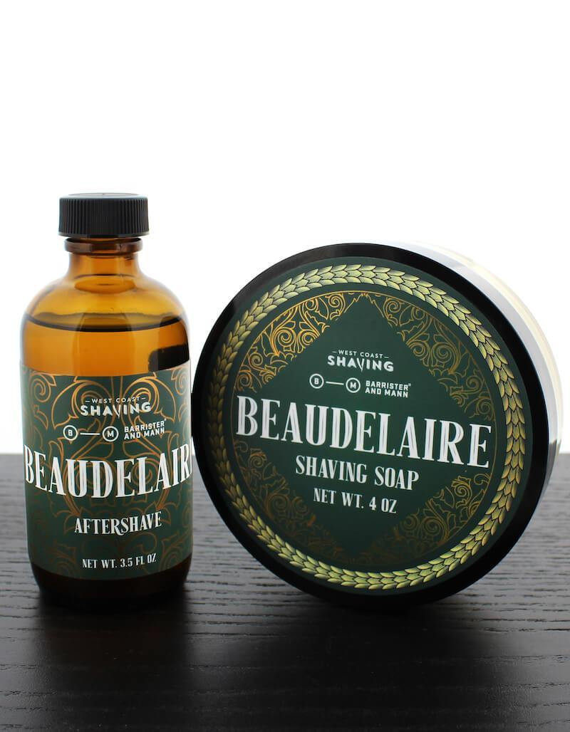 Product image 0 for Barrister and Mann Beaudelaire Shaving Soap & Aftershave Splash Set