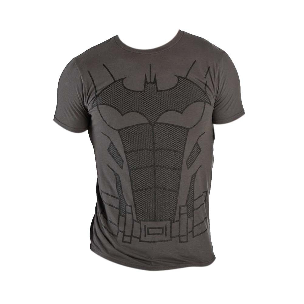 Batman Suit Up Charcoal Costume Tee Shirt