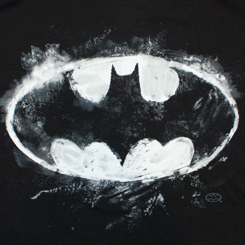 Batman Sidewalk Chalk Bat Signal Tee Shirt