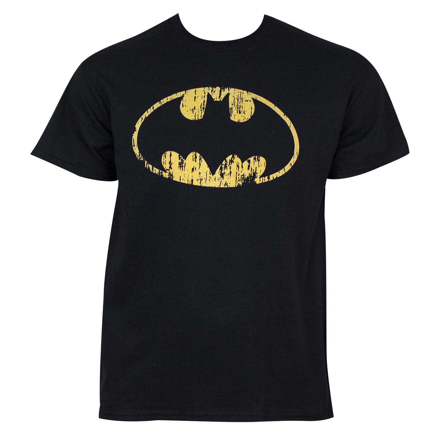 Batman Distressed Logo Tee Shirt