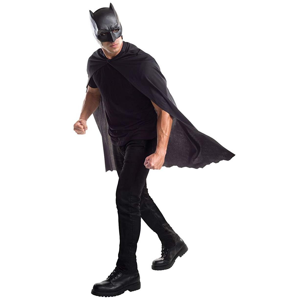 Batman Costume Masked Cape