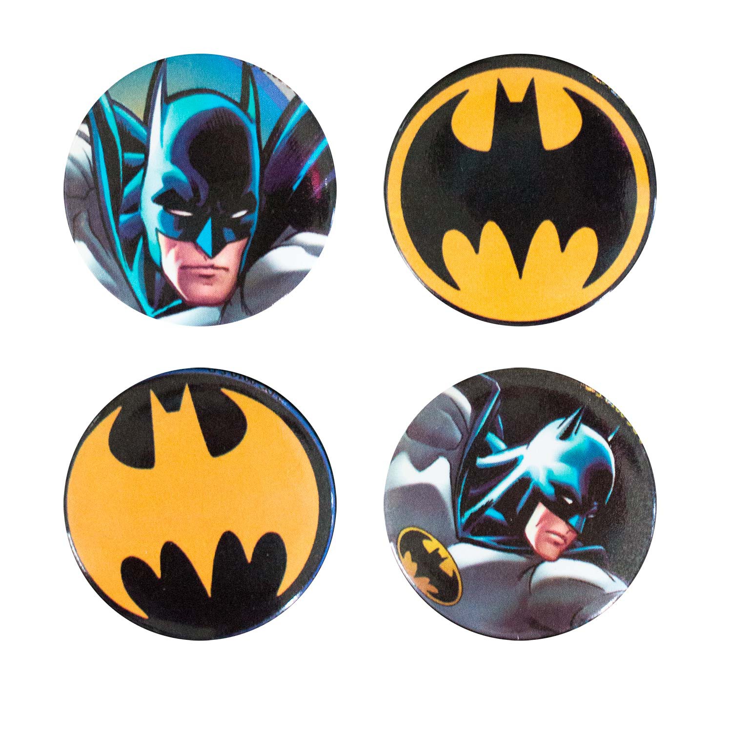 Batman 4 Pack Buttons