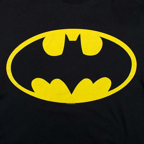 Batman Face Flip-Up Reversible Shirt - Black