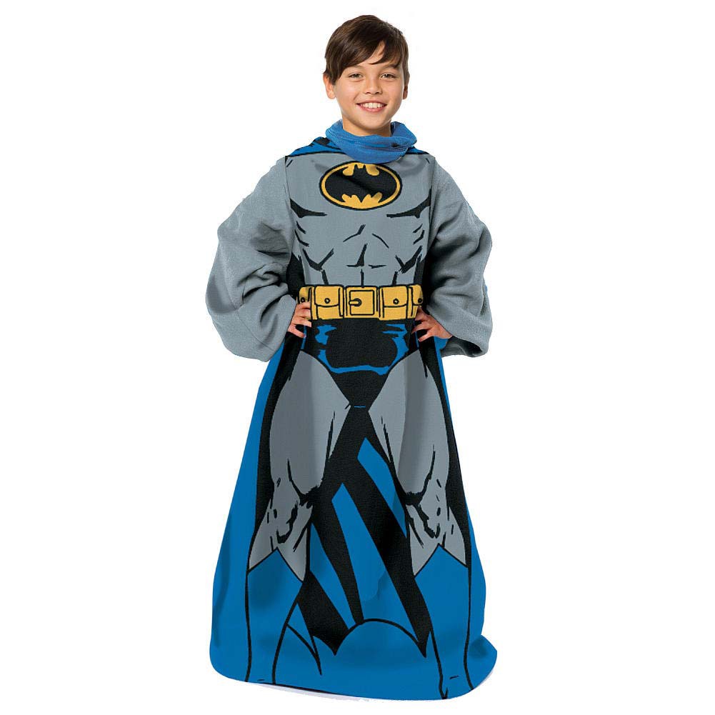 Batman Youth Muscle Blanket Robe