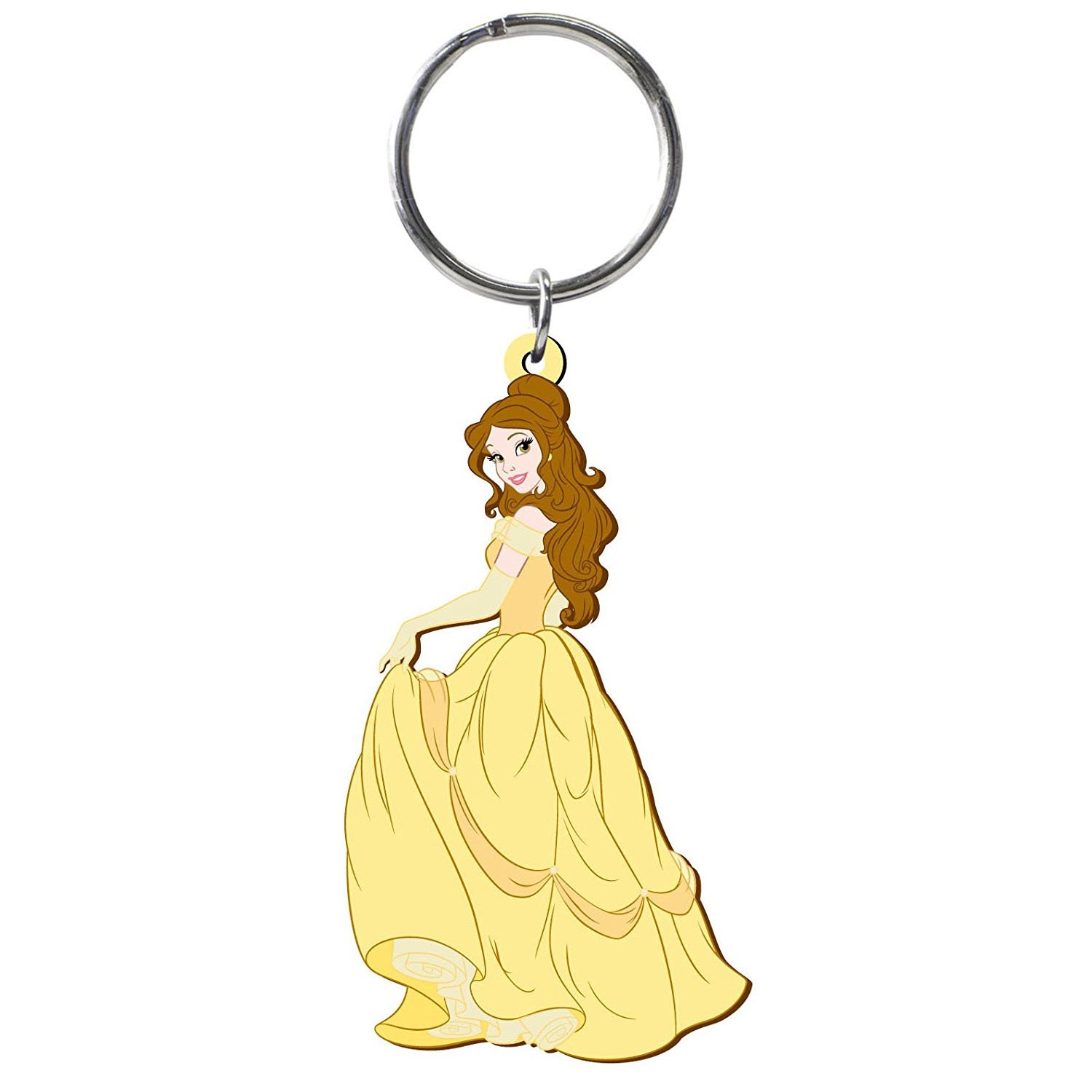 Beauty And The Beast Soft Touch Belle Keychain