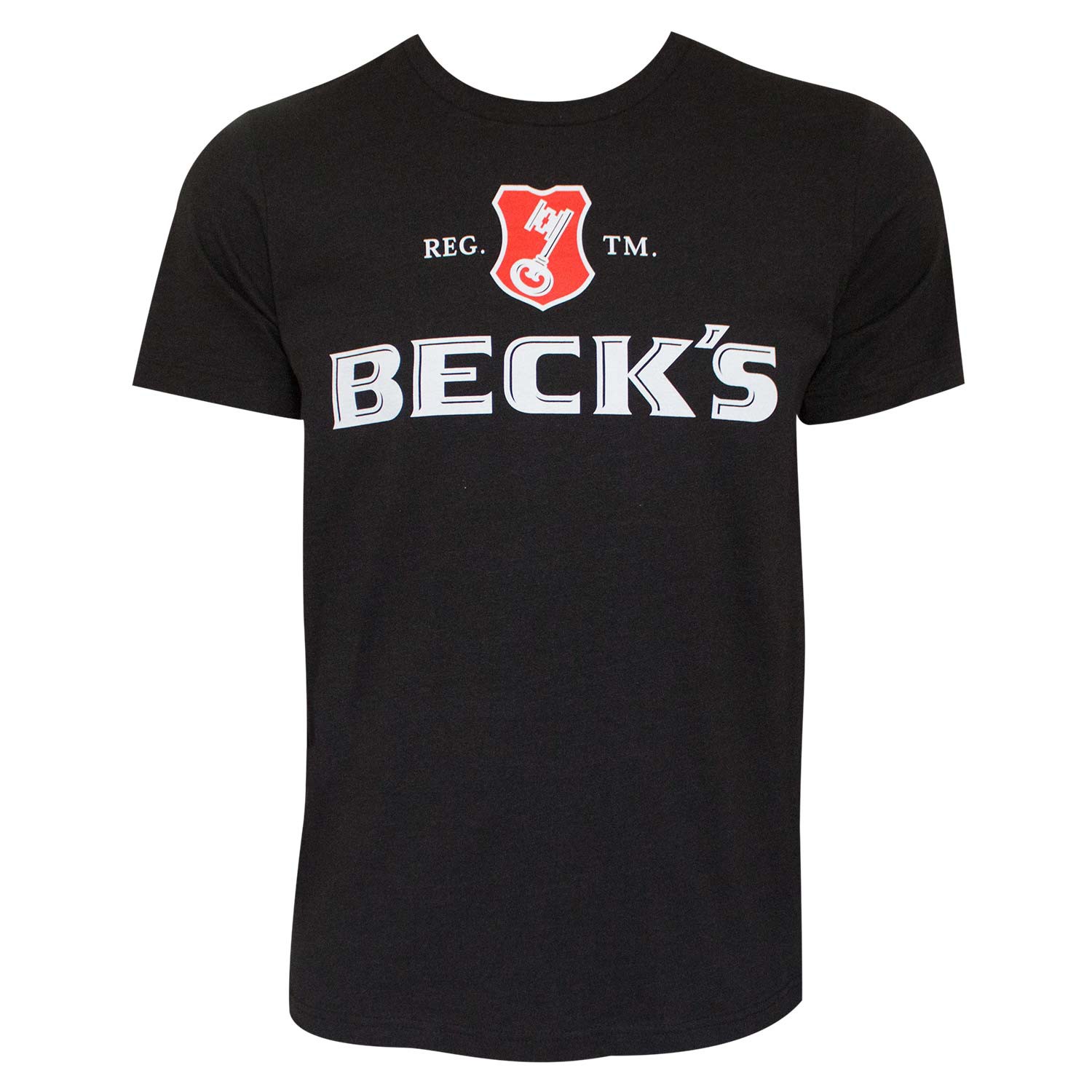 Beck's Key Logo Black Tee Shirt