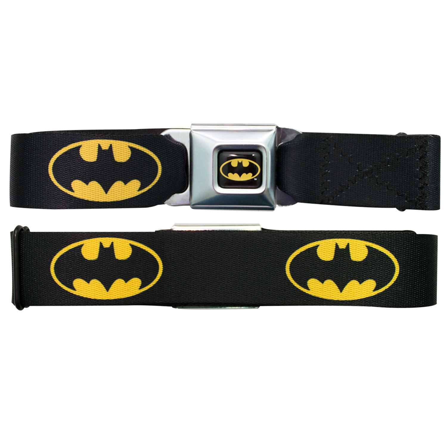 Batman Logo Seatbelt Buckle Belt