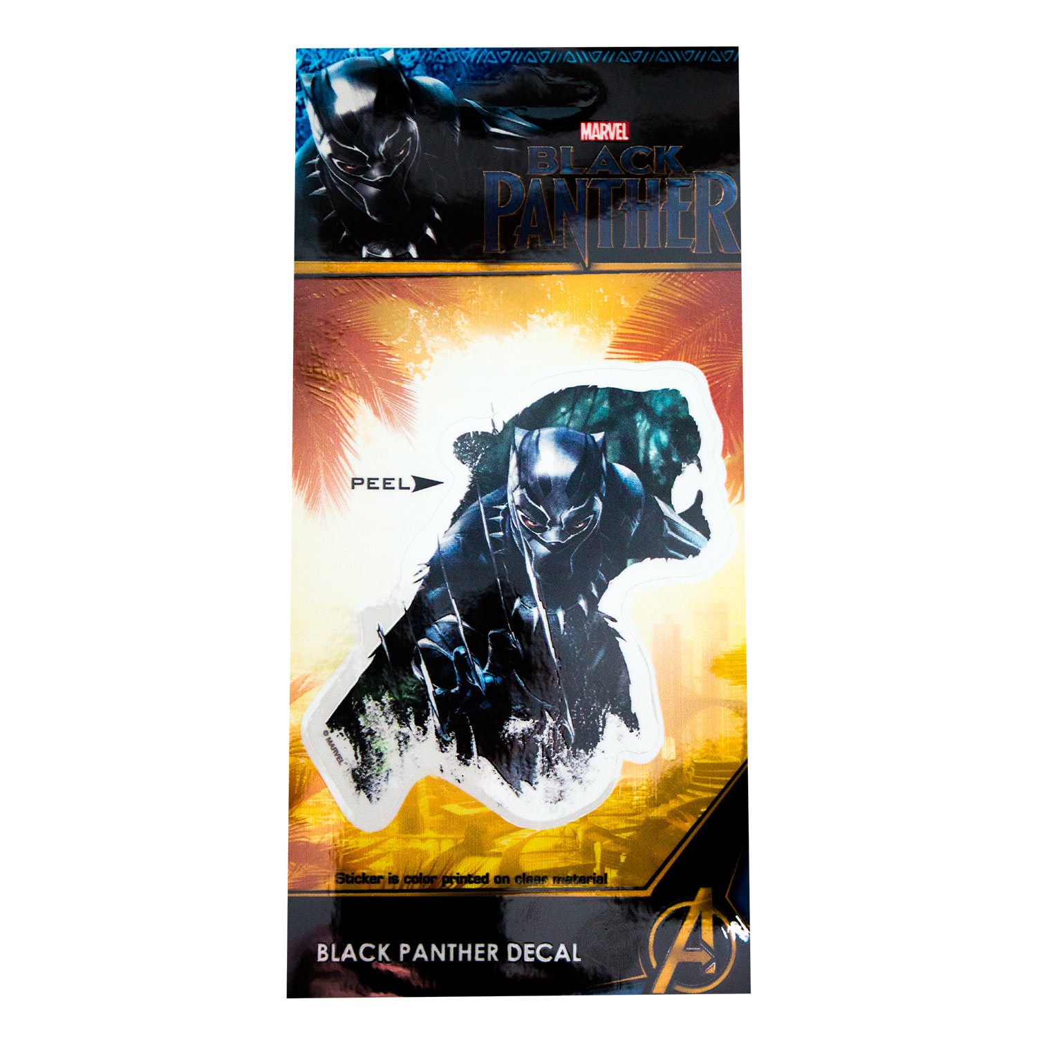 Black Panther Pose Sticker
