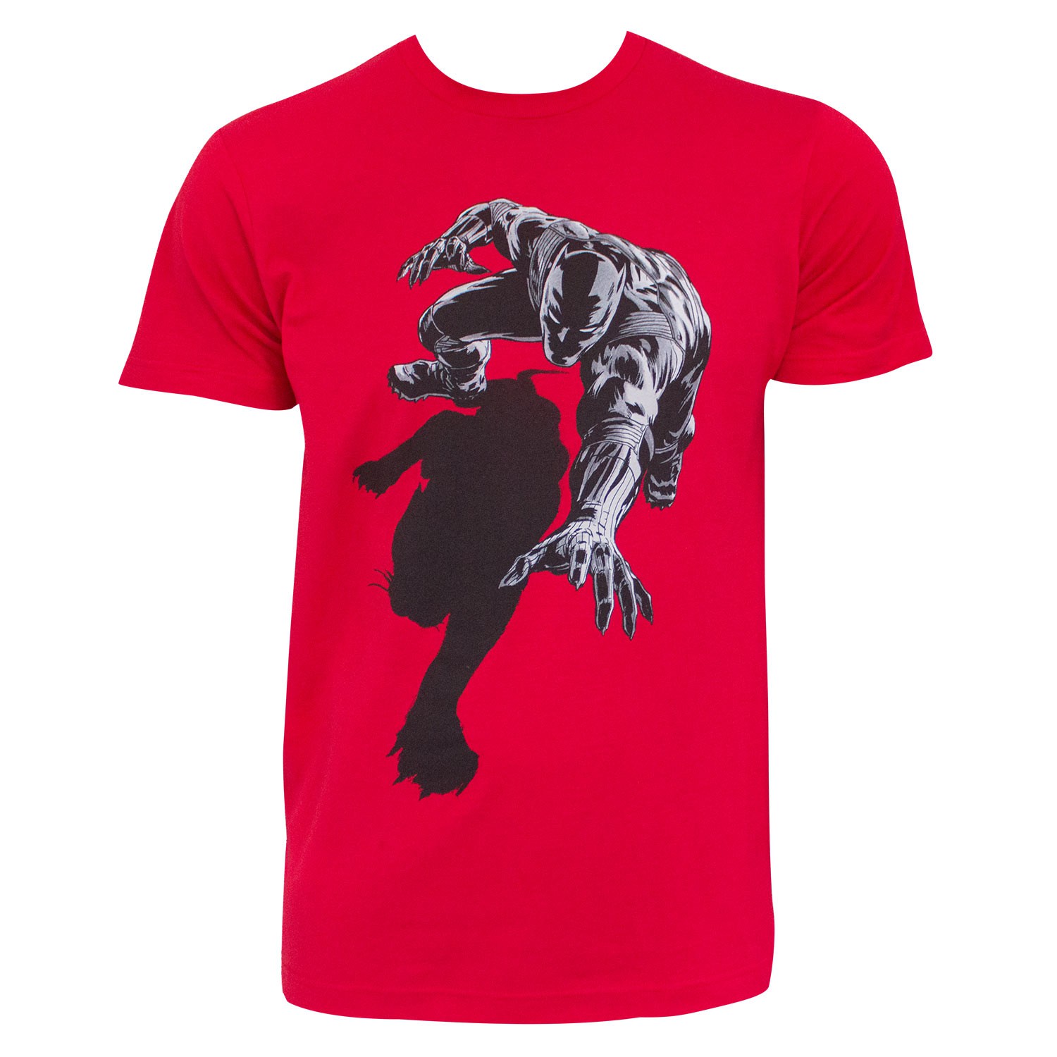 Black Panther Shadow Red Tee Shirt