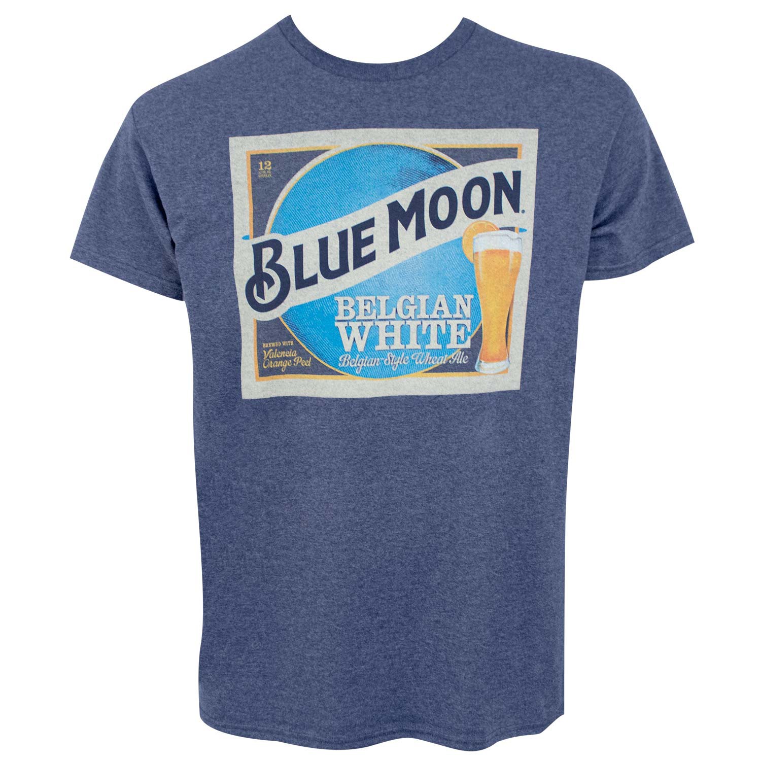 Blue Moon Belgian White Label Men's Blue T-Shirt