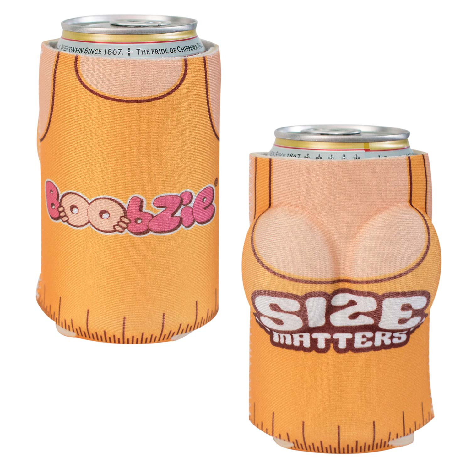 Size Matters Boobzie Beer Can Cooler