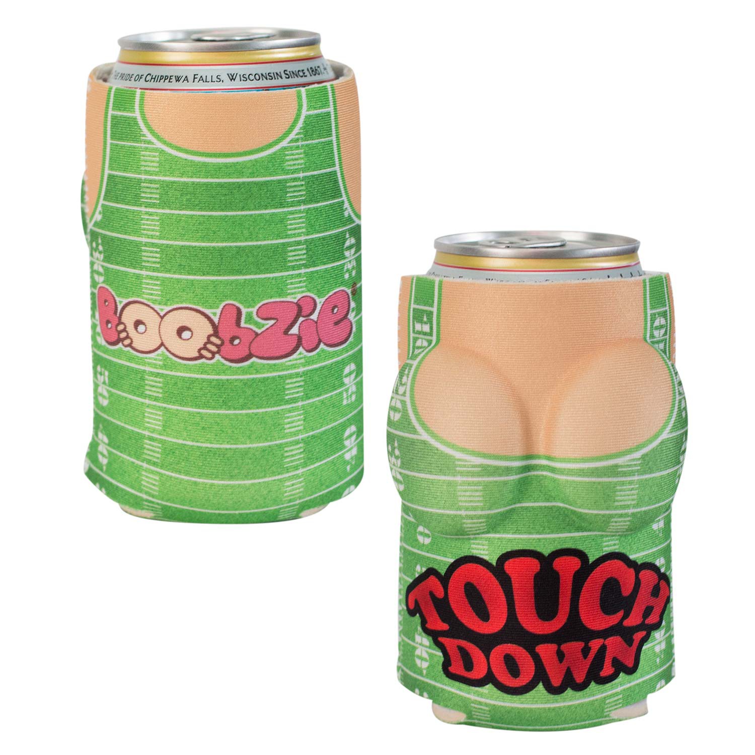 Touchdown Boobzie Beer Can Cooler