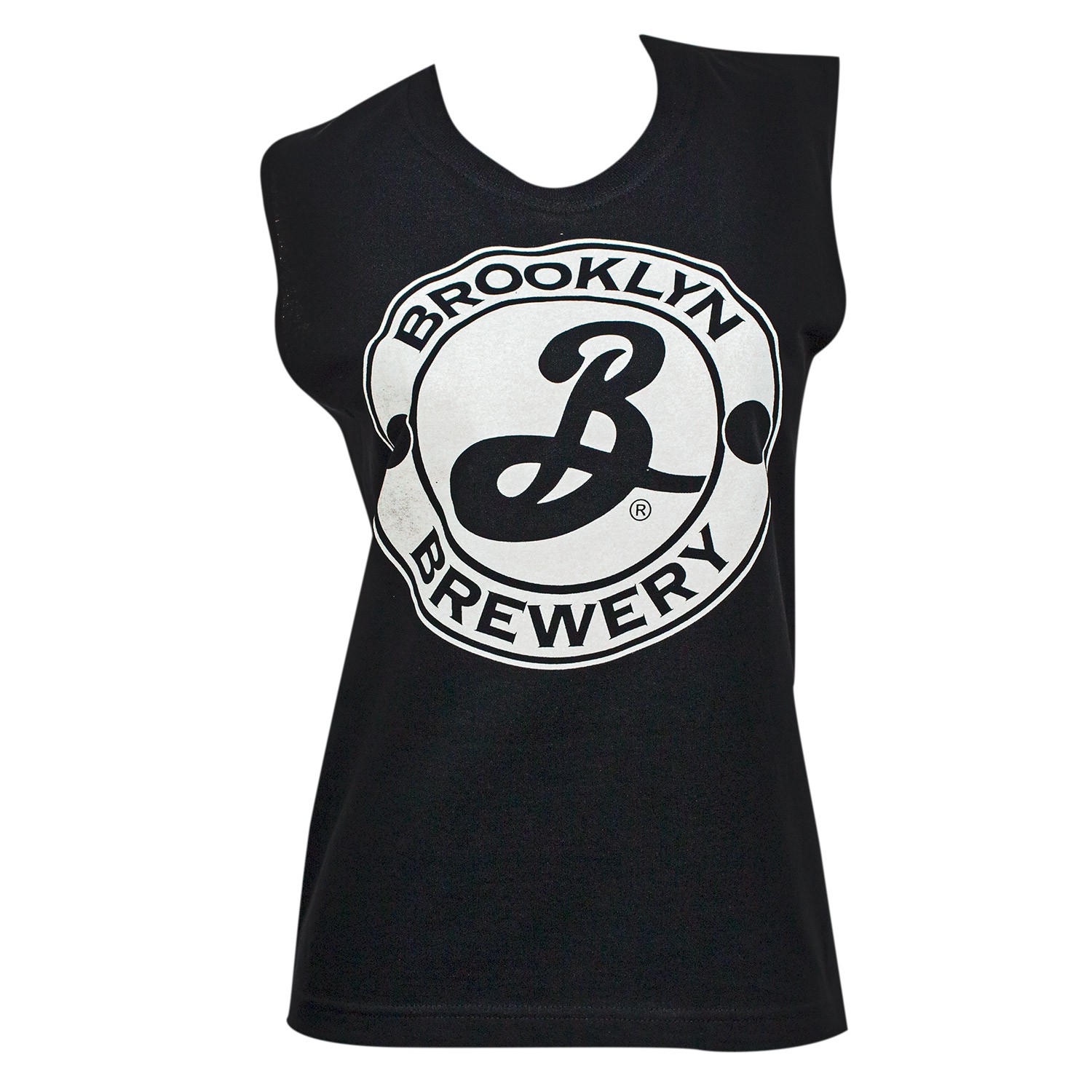 Brooklyn Brewery Women's Black Muscle Tee Shirt
