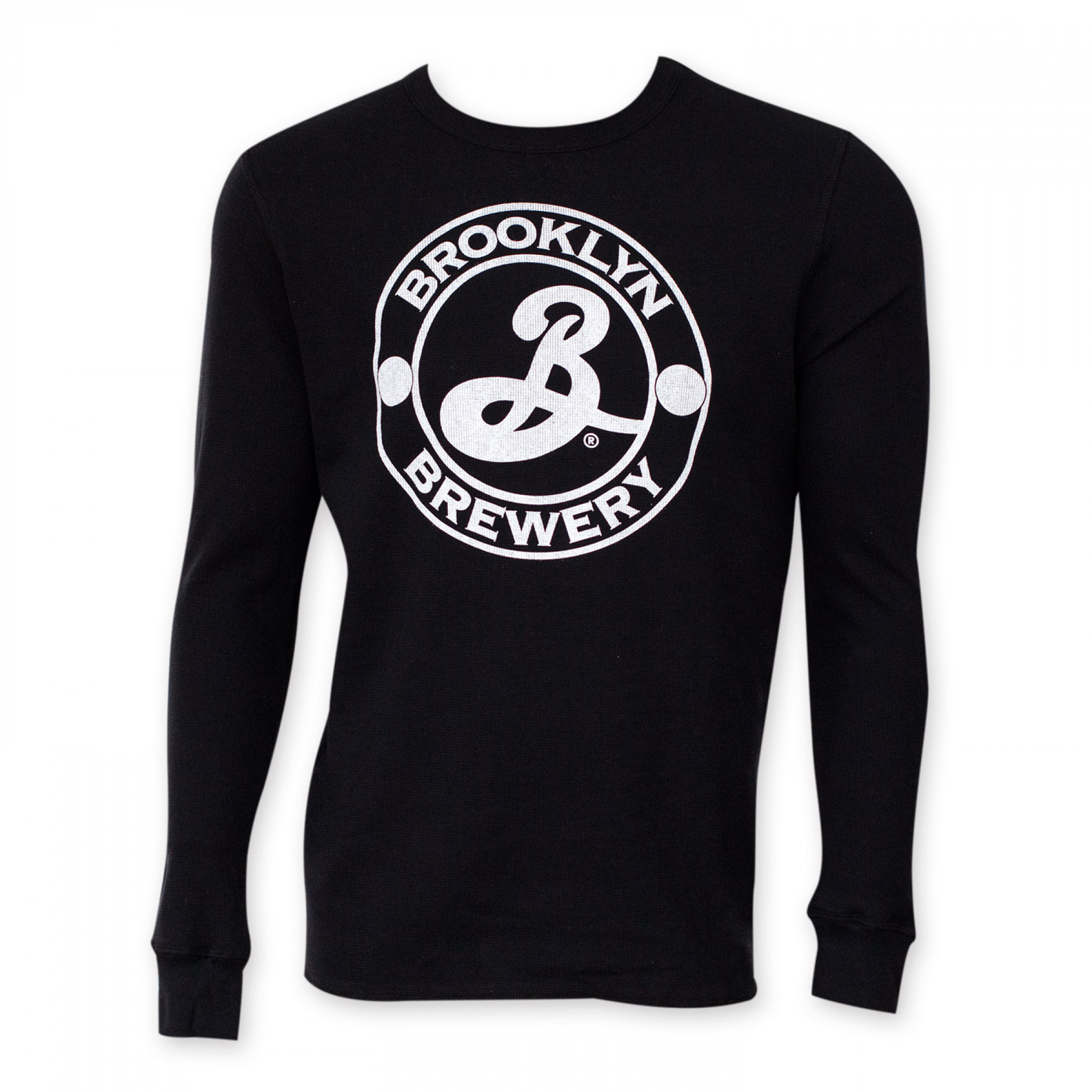 Brooklyn Brewery Men's Black Long Sleeve Thermal