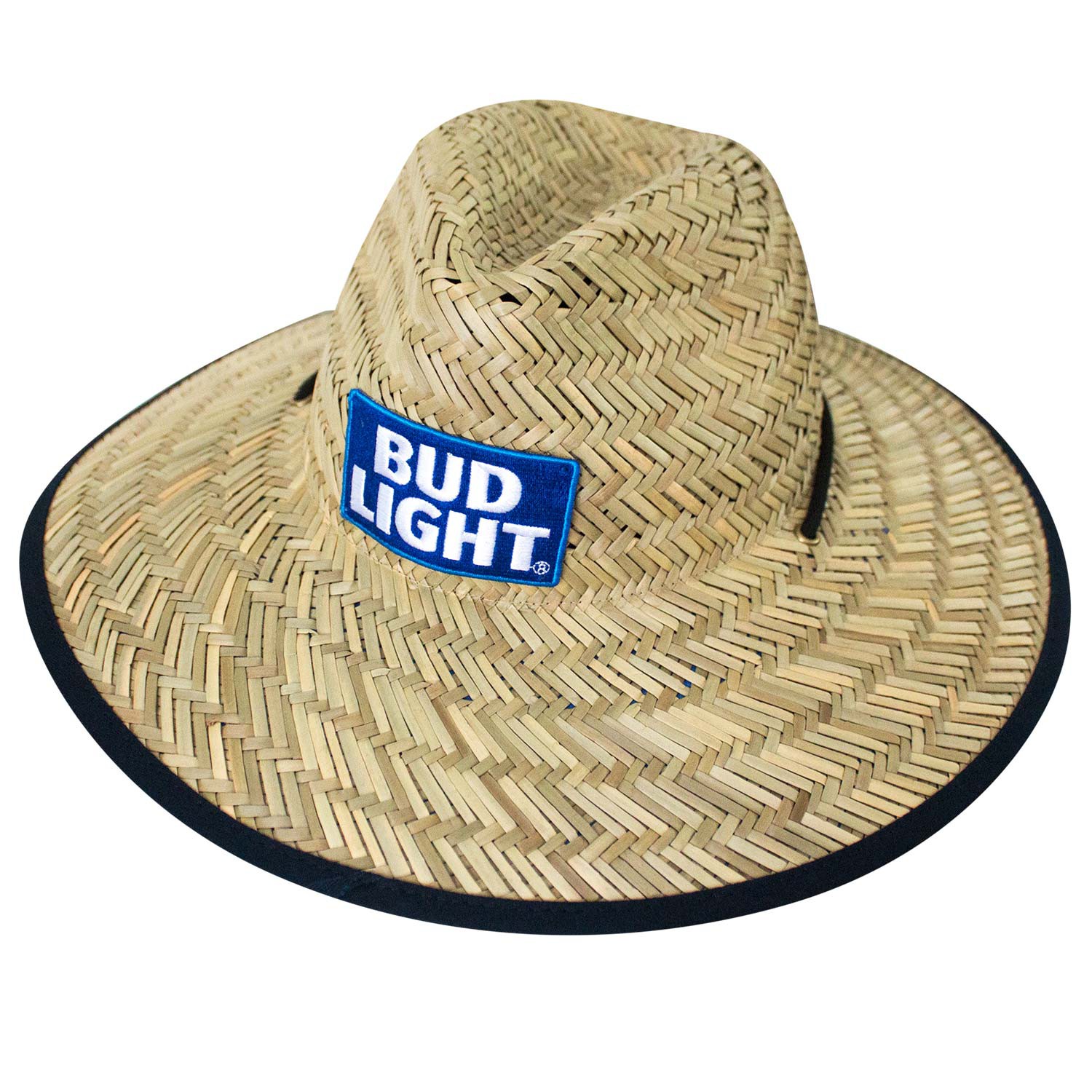 Bud Light Straw Life Guard Hat