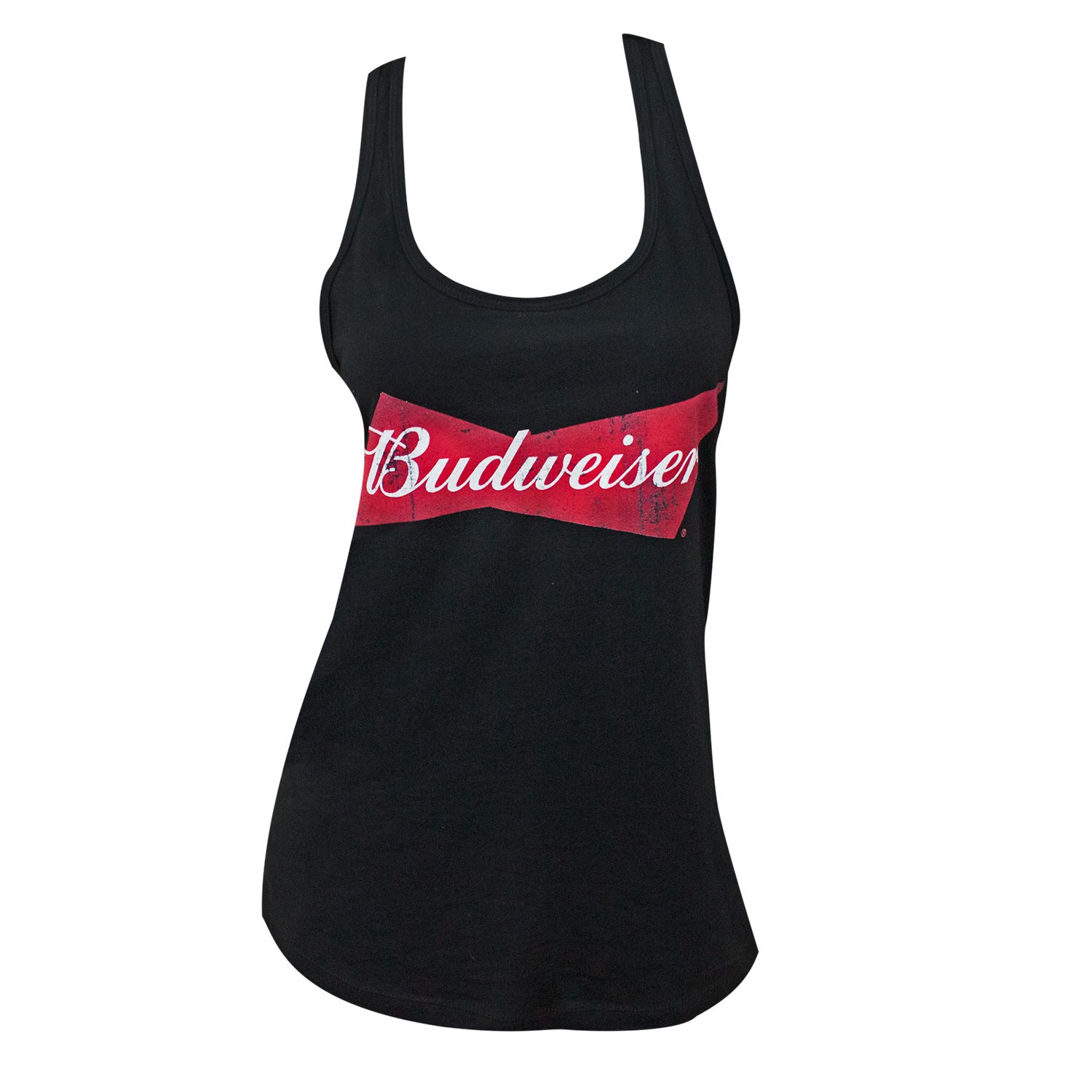 Budweiser Women's Black Racerback Tank Top