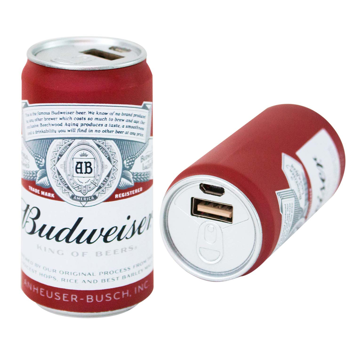 Budweiser Can Phone Charging Power Bank