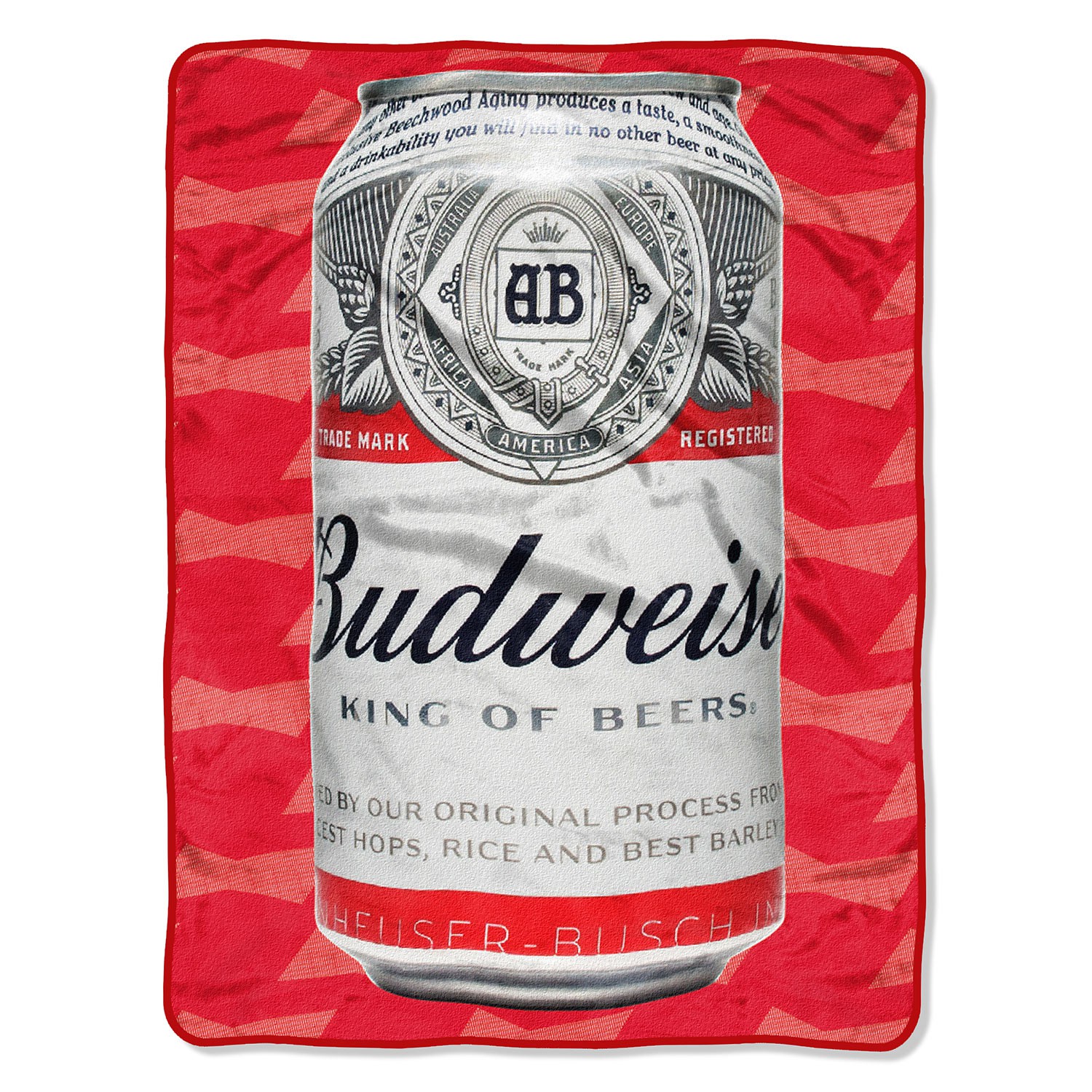 Budweiser Cold Can 40x60 Throw Blanket