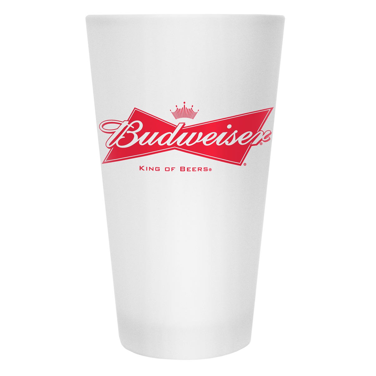 Budweiser Frosted Glass