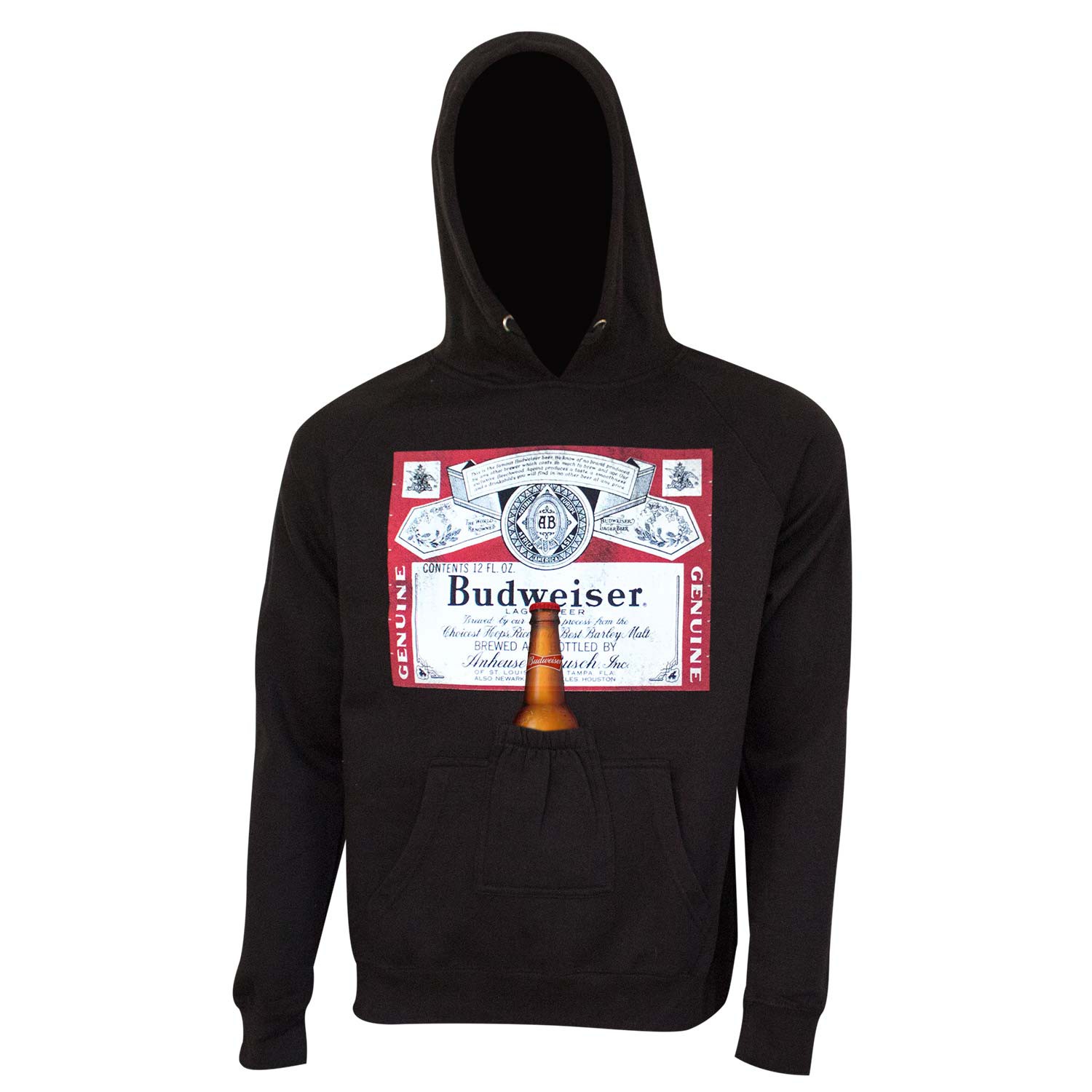 Beer pouch hoodie hotsell