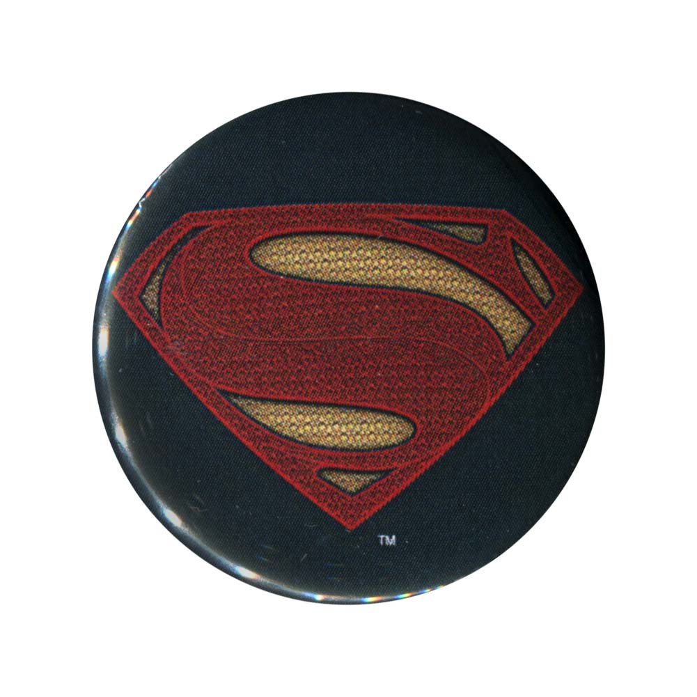 Batman V Superman Superman Logo Button