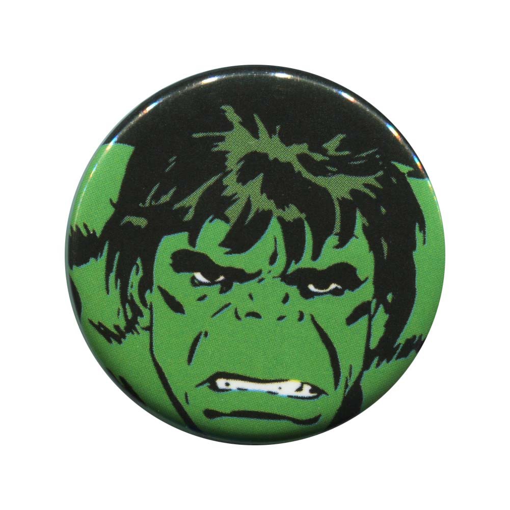Hulk Face Button