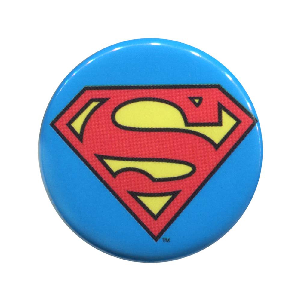Superman Classic Logo Button