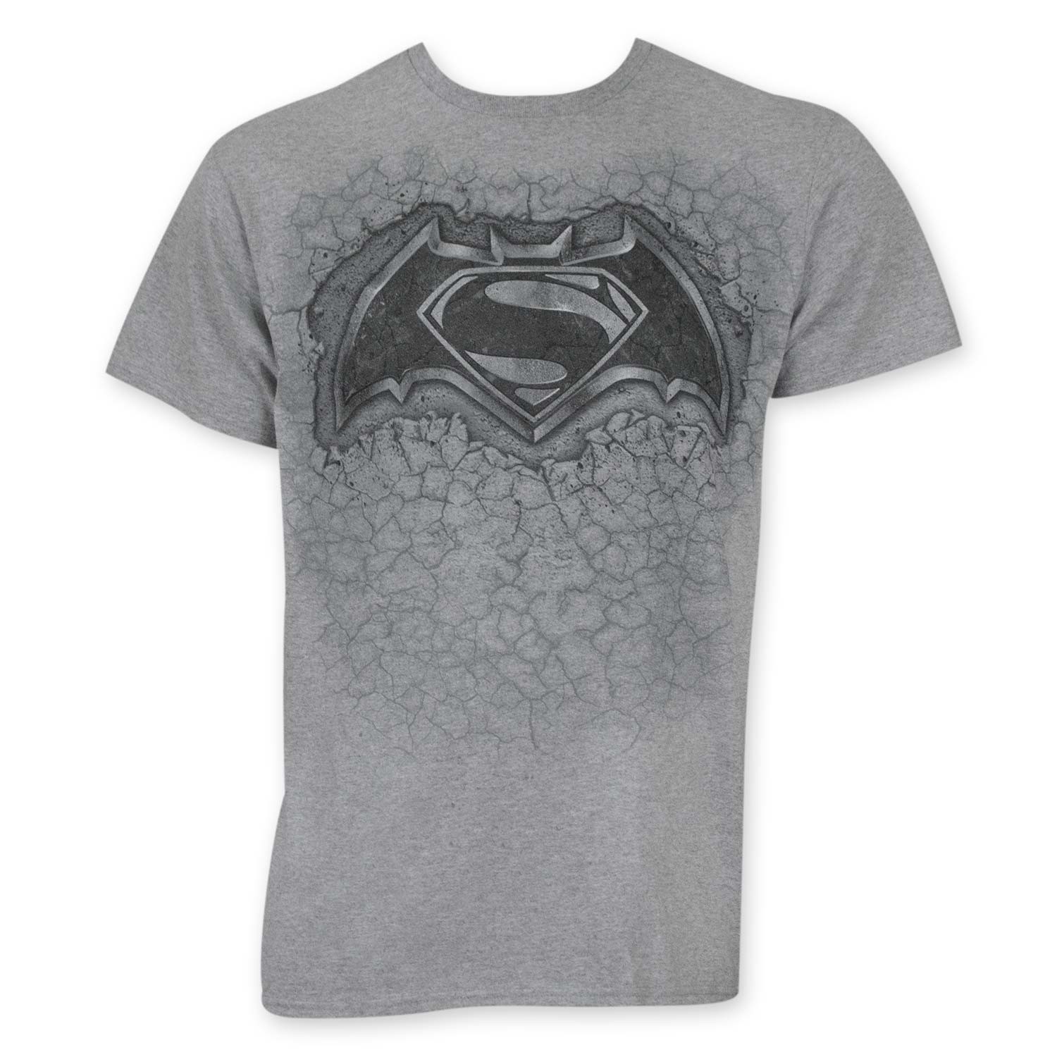 Batman V Superman Stone Logo Tee Shirt