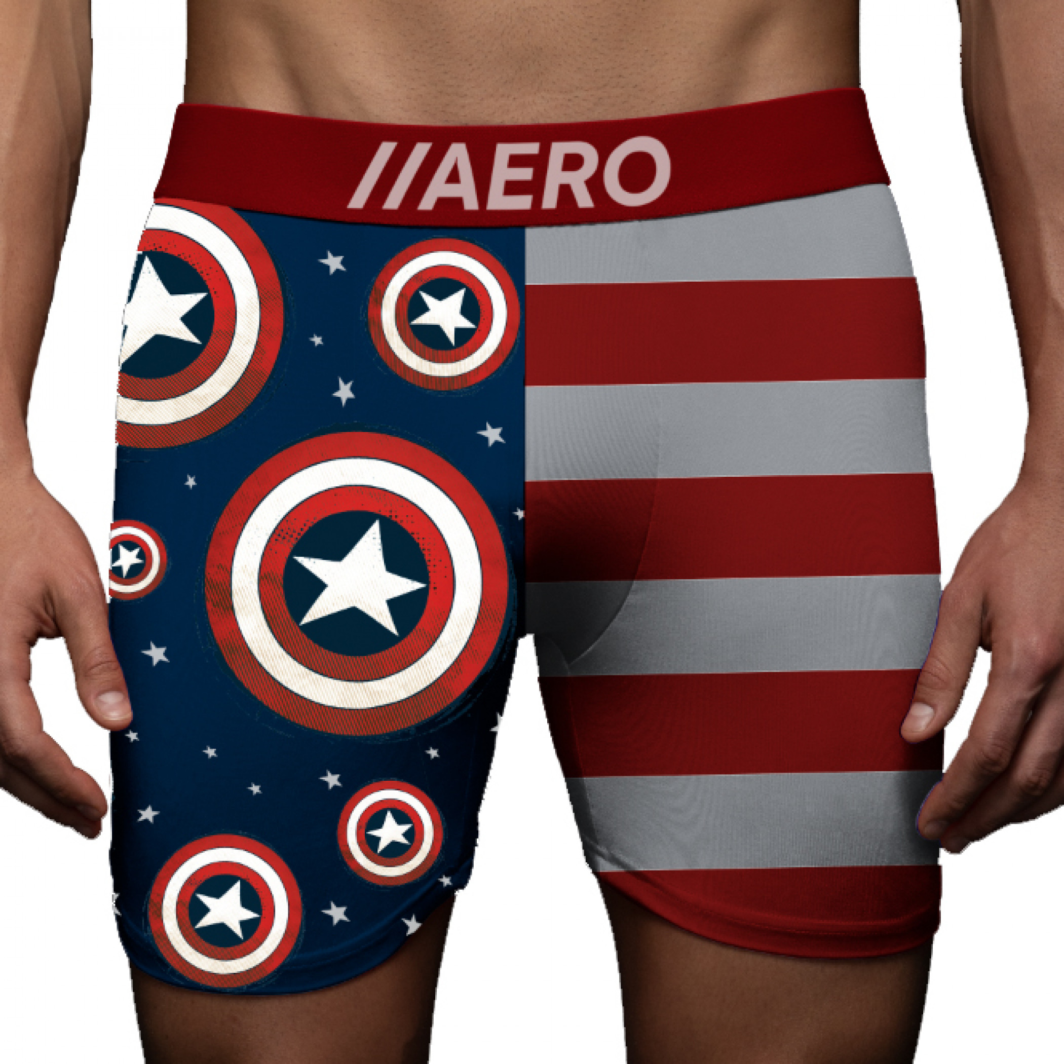 Captain America Americana Boxer Briefs