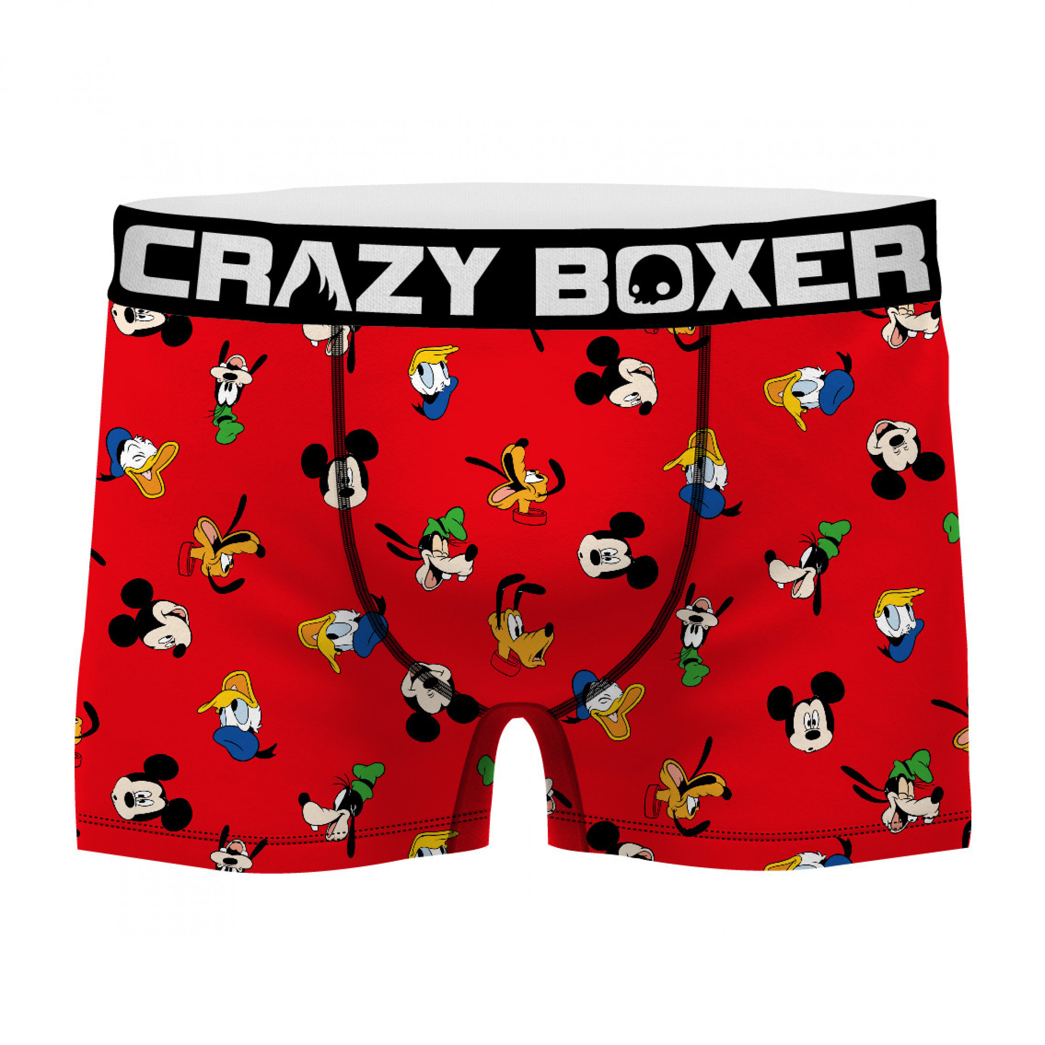 Disney Classics Character Heads Men's Boxer Briefs Shorts