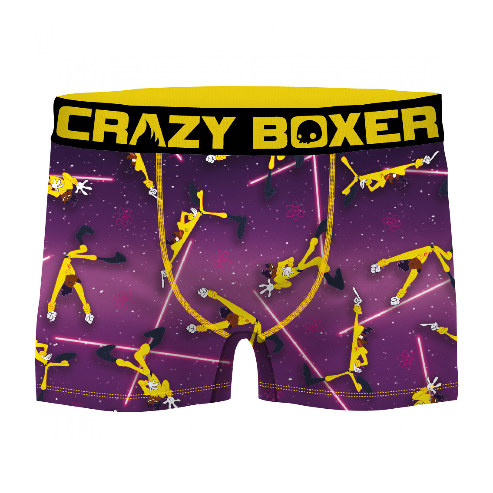Goofy Movie Purple Powerline E5000 Men's Boxer Briefs Shorts