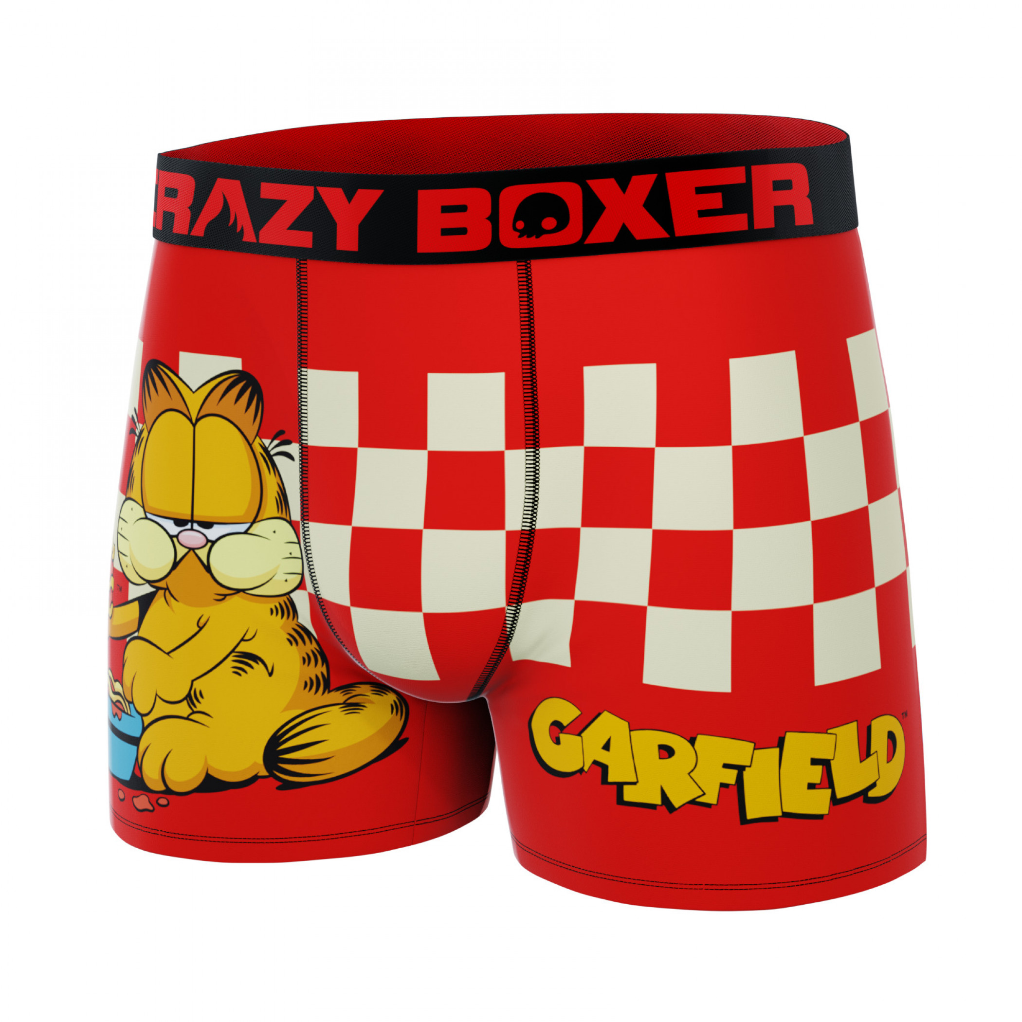 Crazy Boxers Garfield Lasagna Comic Boxer Briefs in Food Box