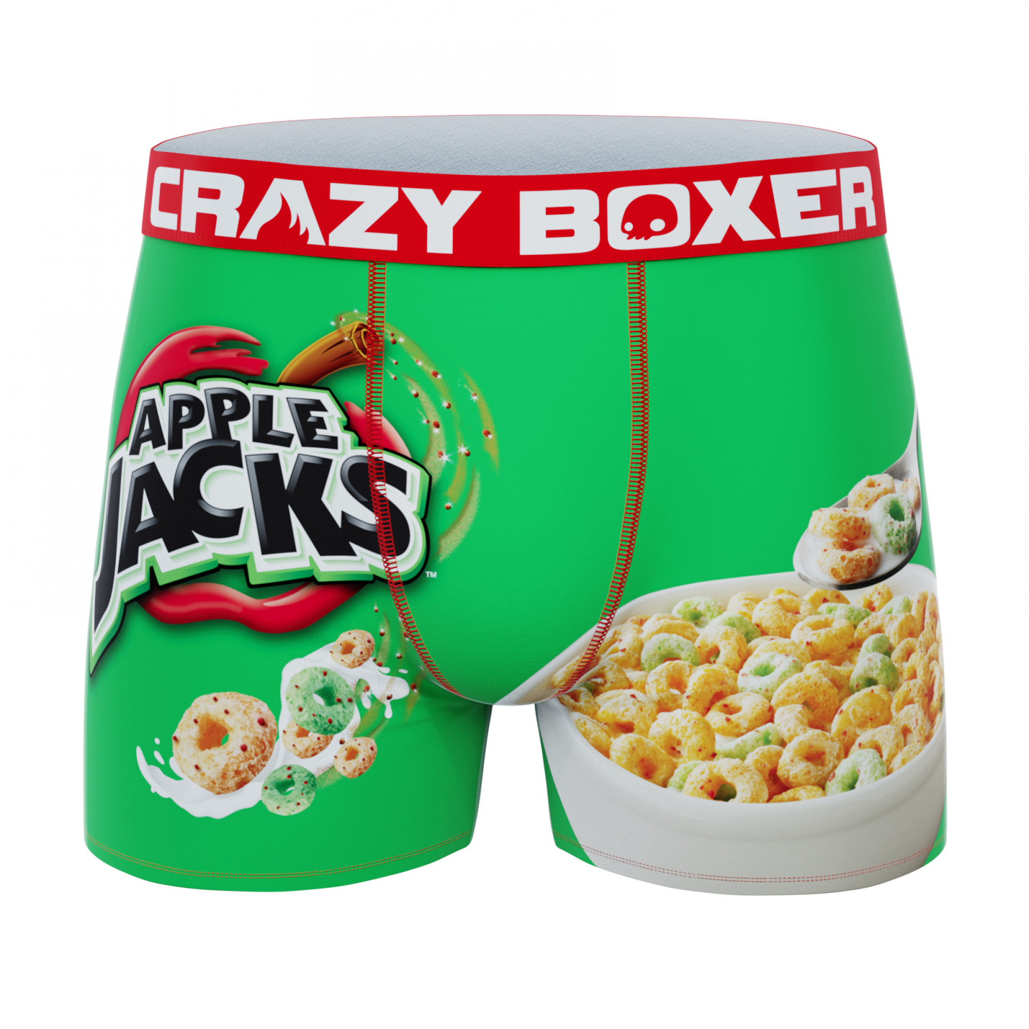 Crazy Boxers Kellogg's Apple Jacks Boxer Briefs in Cereal Box