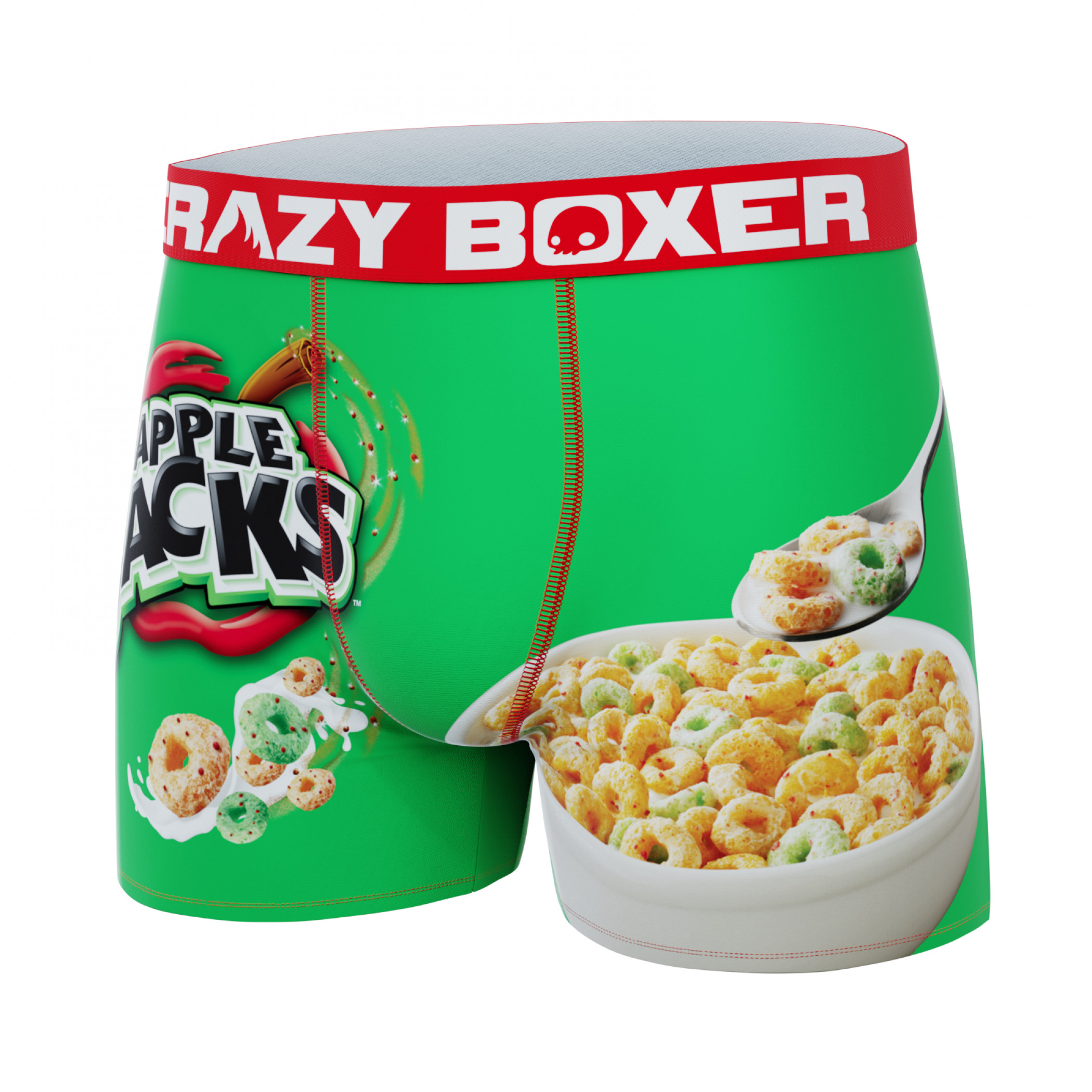 Crazy Boxers Kellogg's Apple Jacks Boxer Briefs in Cereal Box