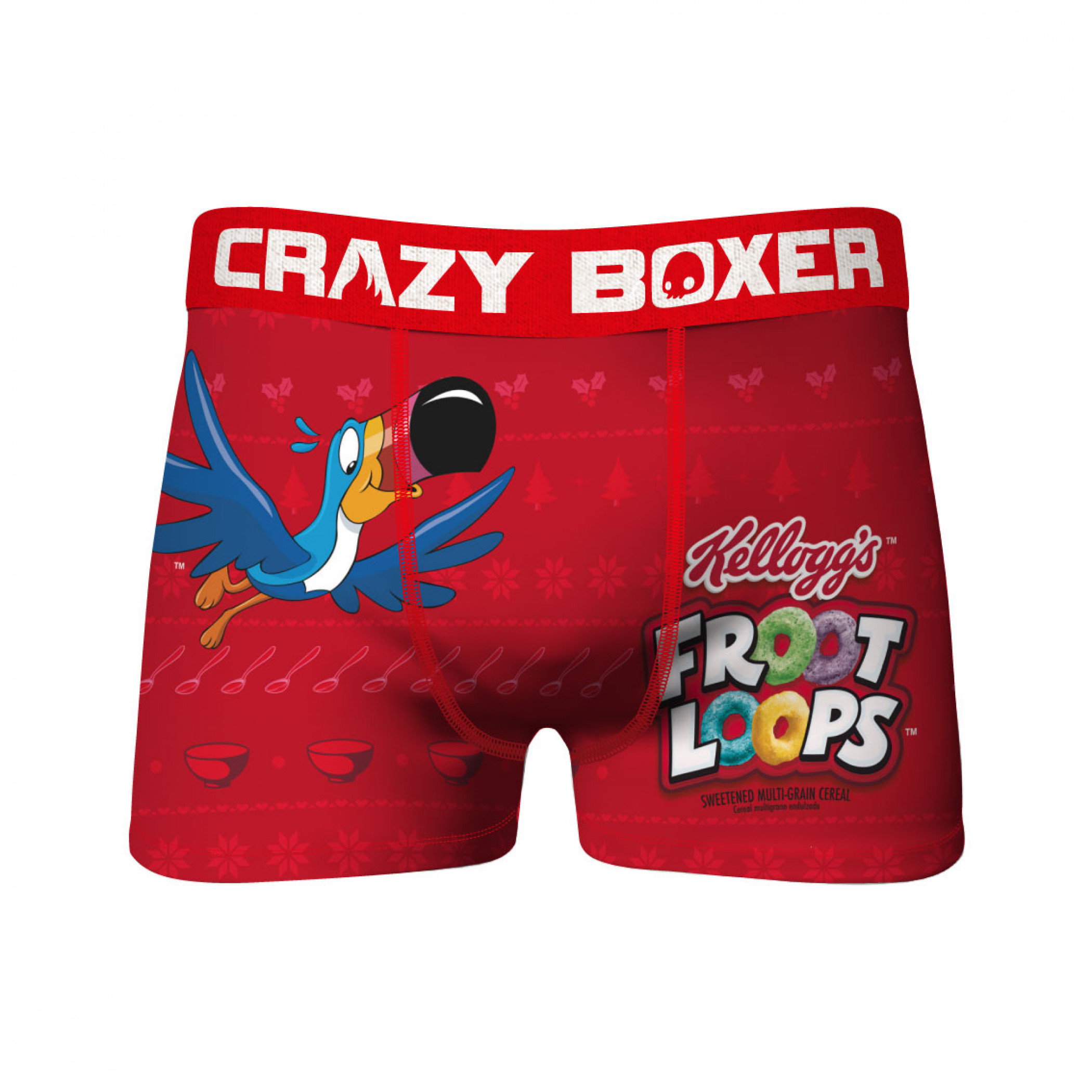 Frosted the Flakes and Fruit Loops Holiday 2-pack Underwear Boxer
